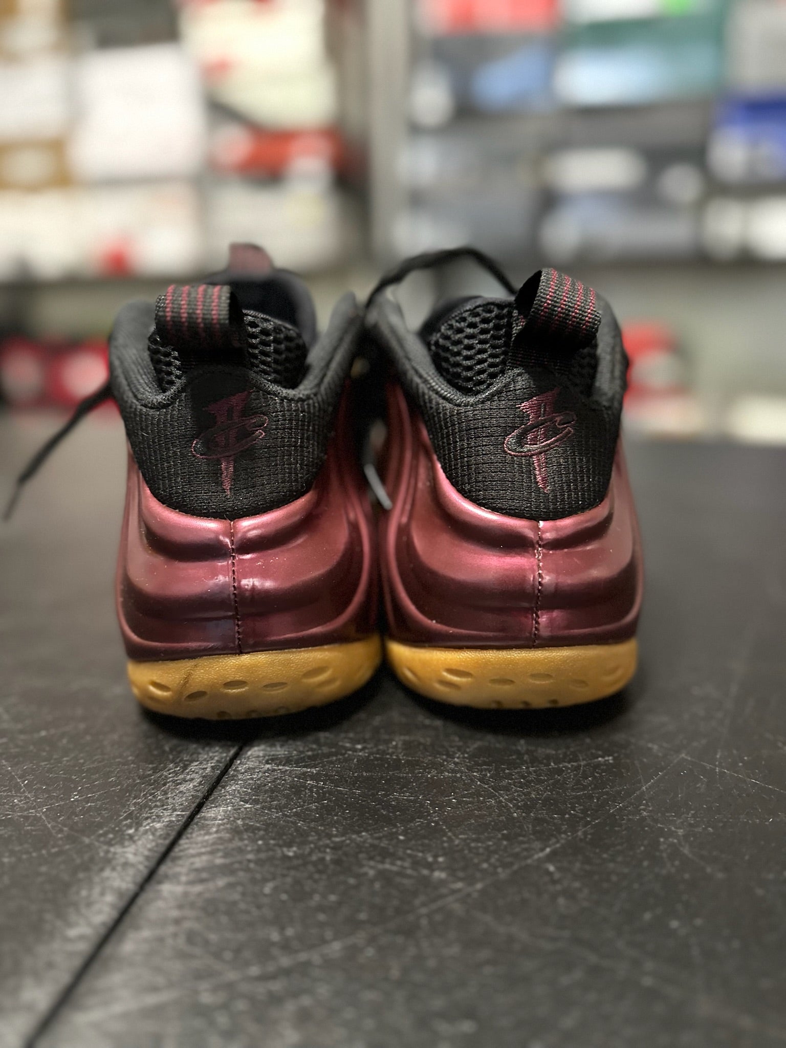 Size 9.5 - Foamposite 1 Maroon
