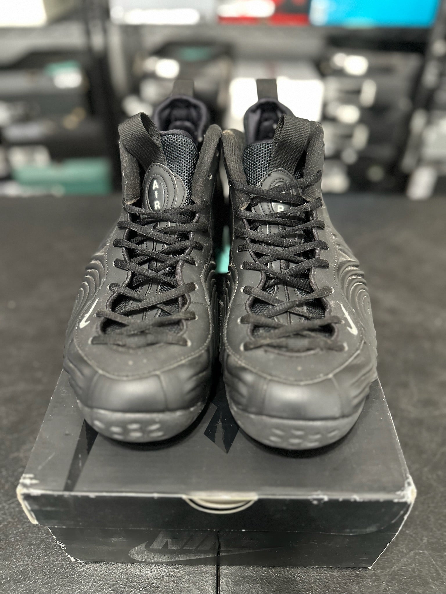 Size 10 - Foamposite 1 Comme des Garçons Homme Plus Black