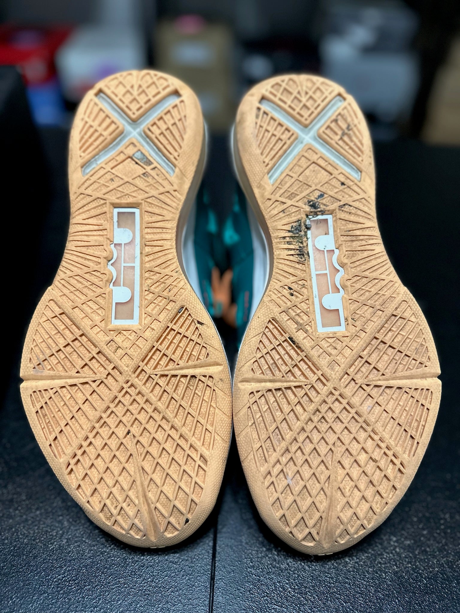 Size 8.5 - LeBron X Miami Dolphins