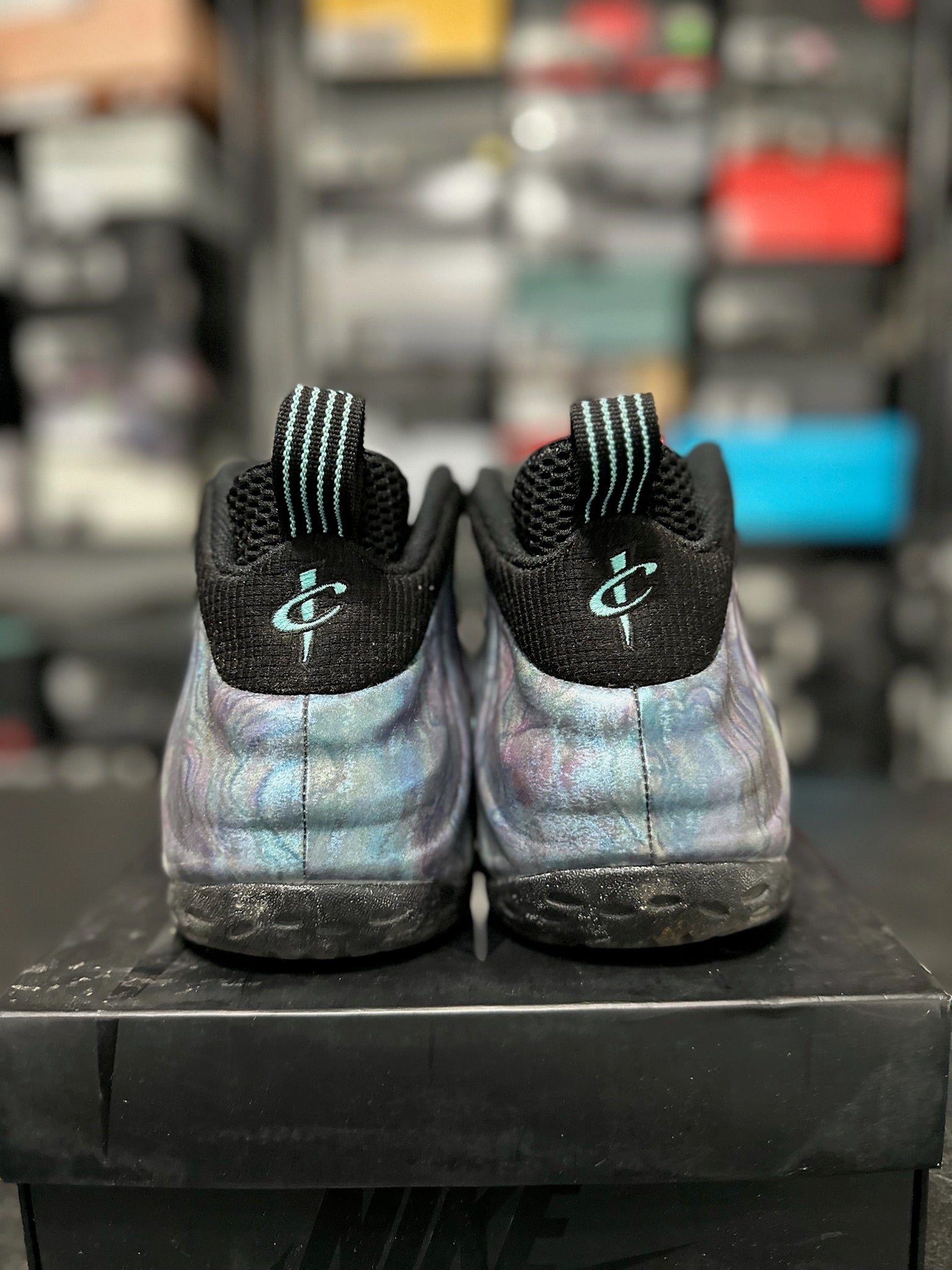 Size 10.5 - Foamposite 1 Abalone