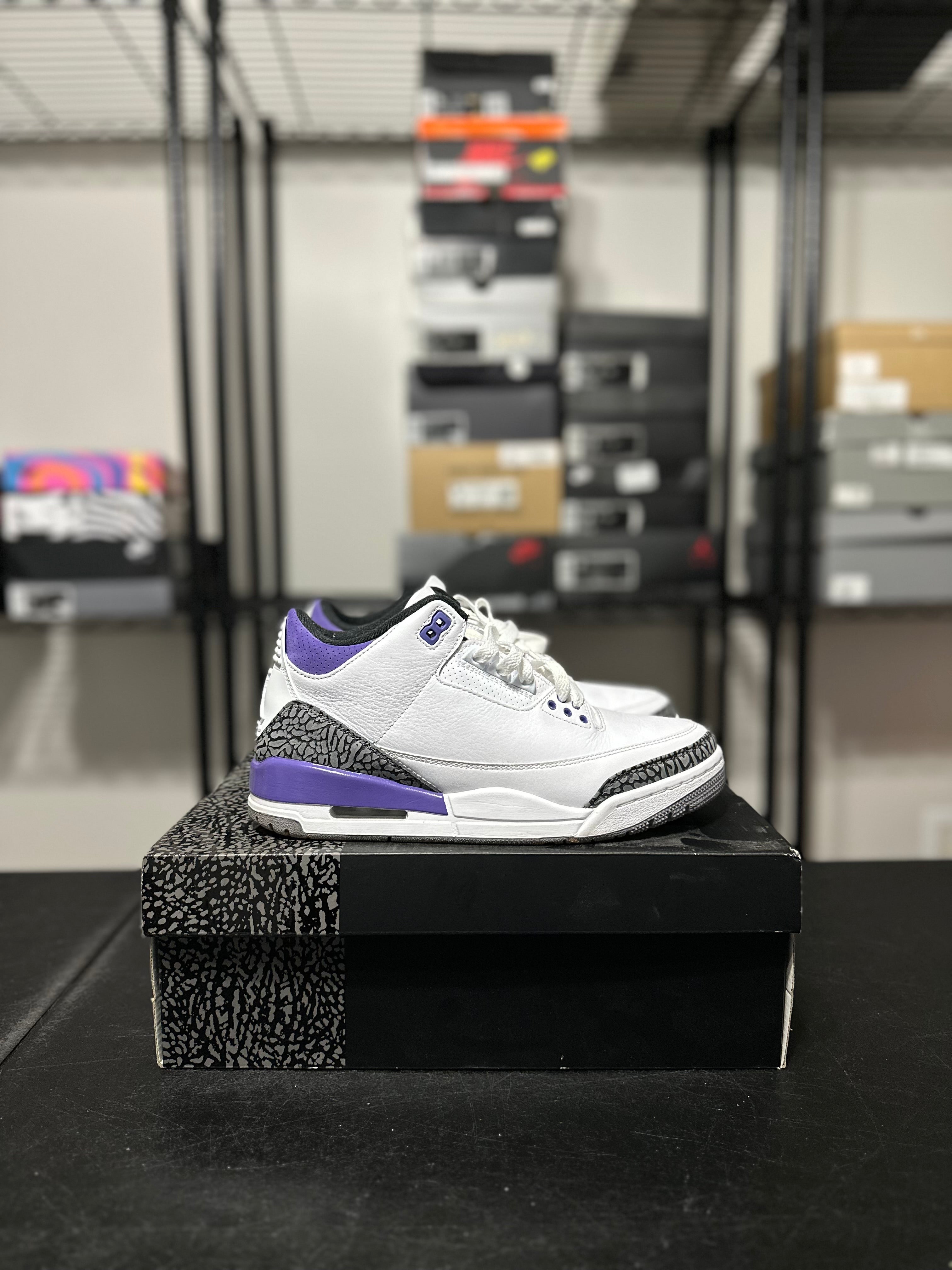 Size 8 - J3 dark iris