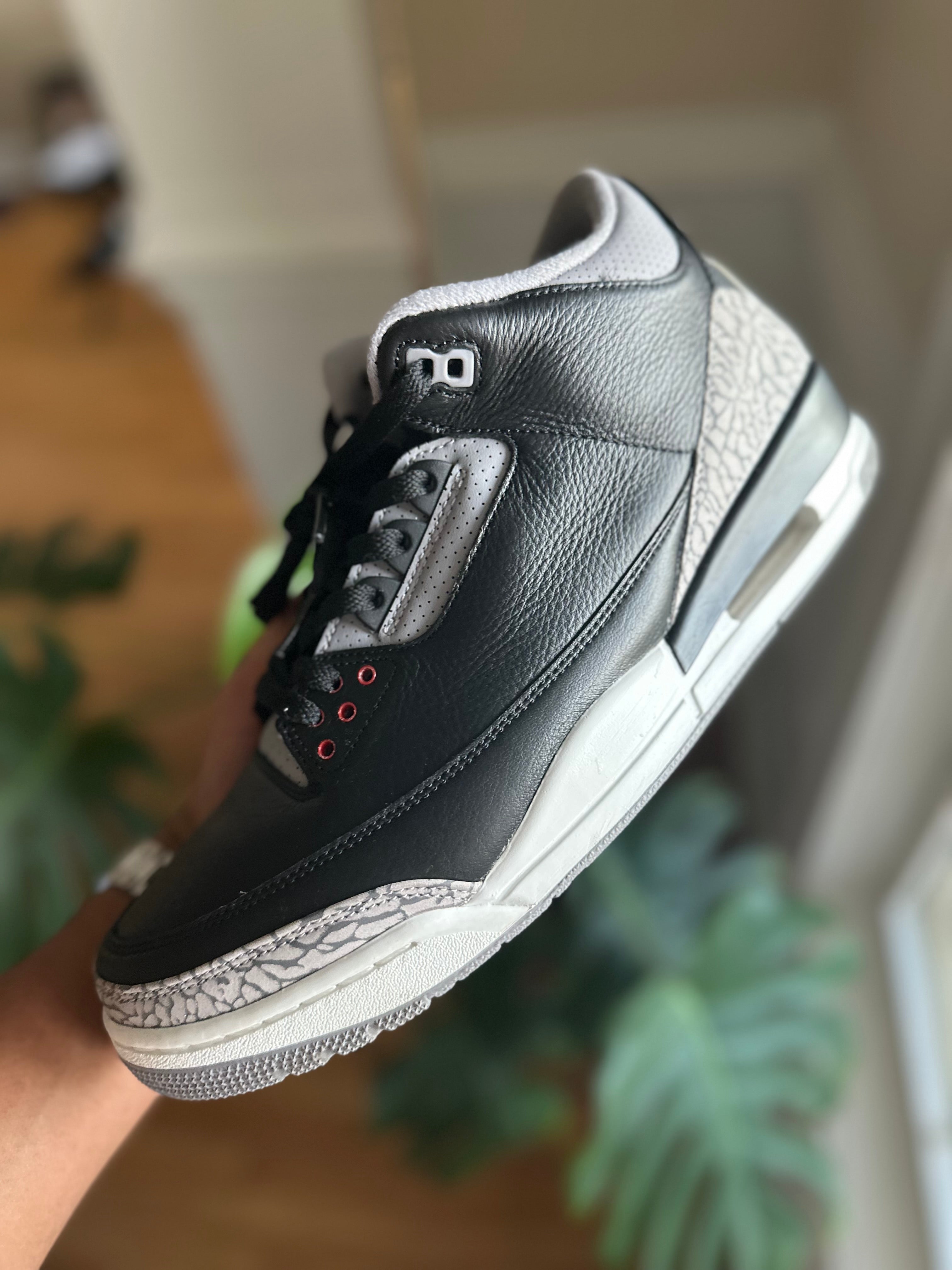Size 11.5 - J3 black cement