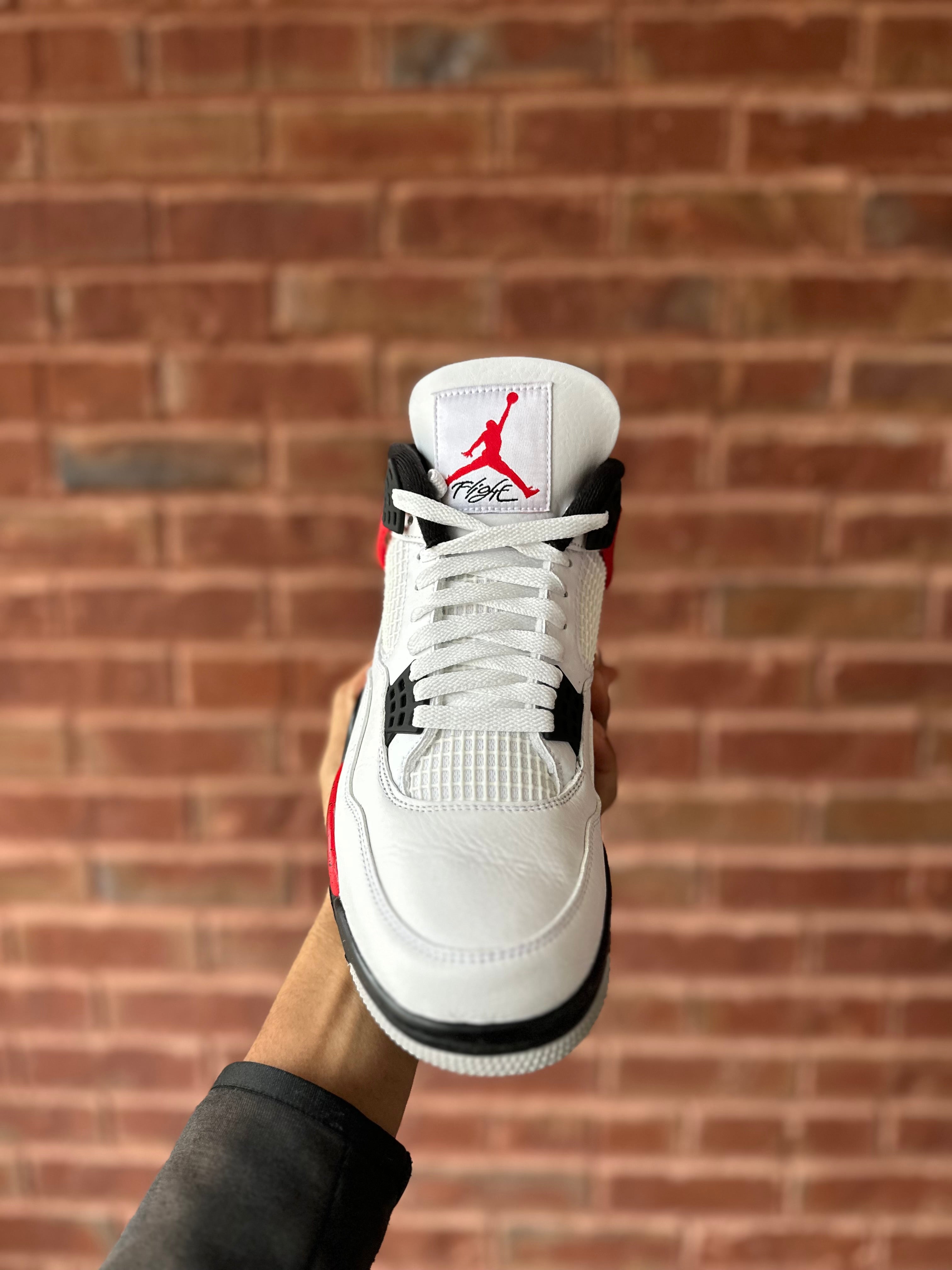 Size 10.5 - Jordan 4 Retro Mid Red Cement