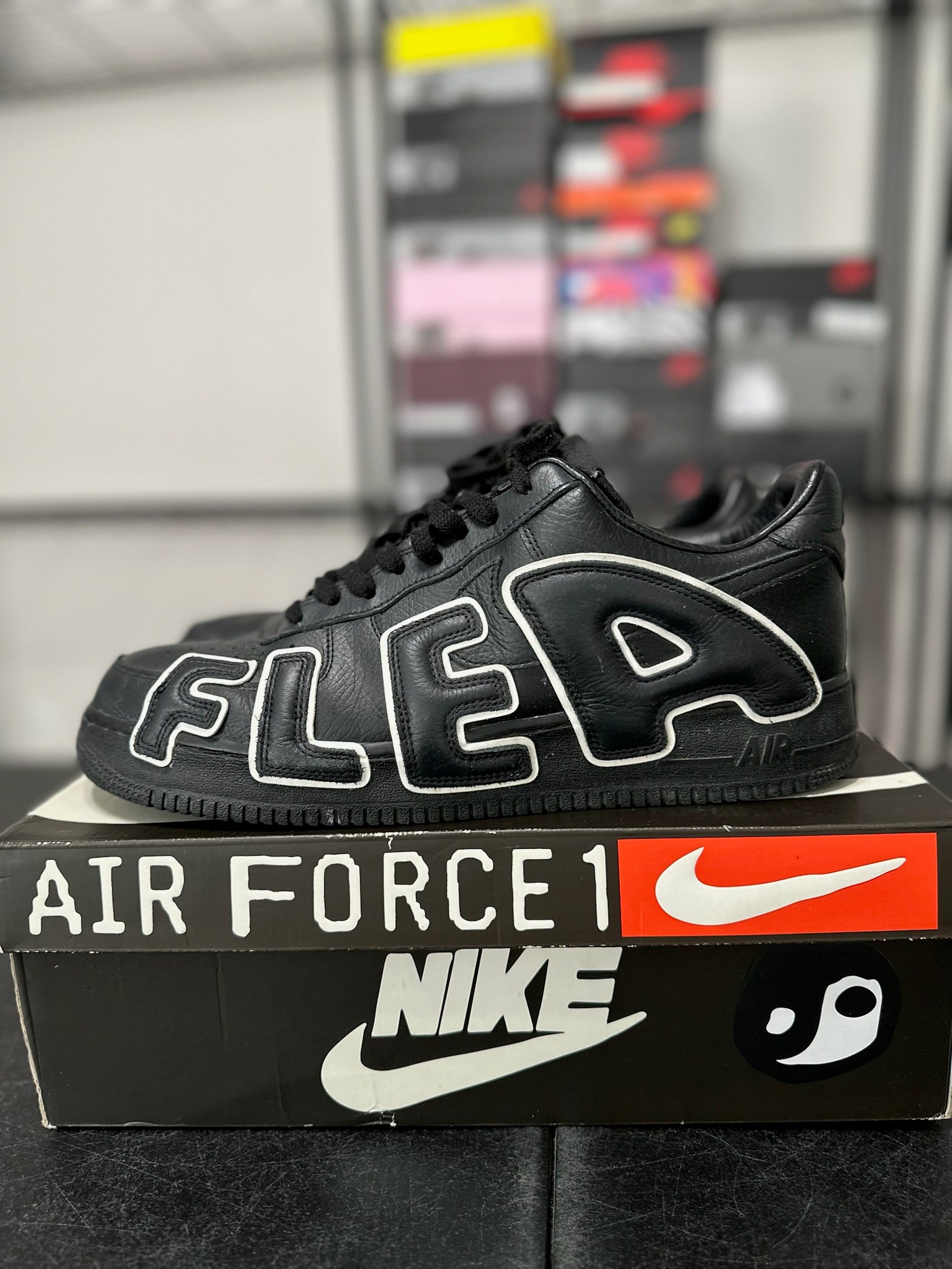 Size 13 - AF 1 Low Cactus Plant Flea Market Black