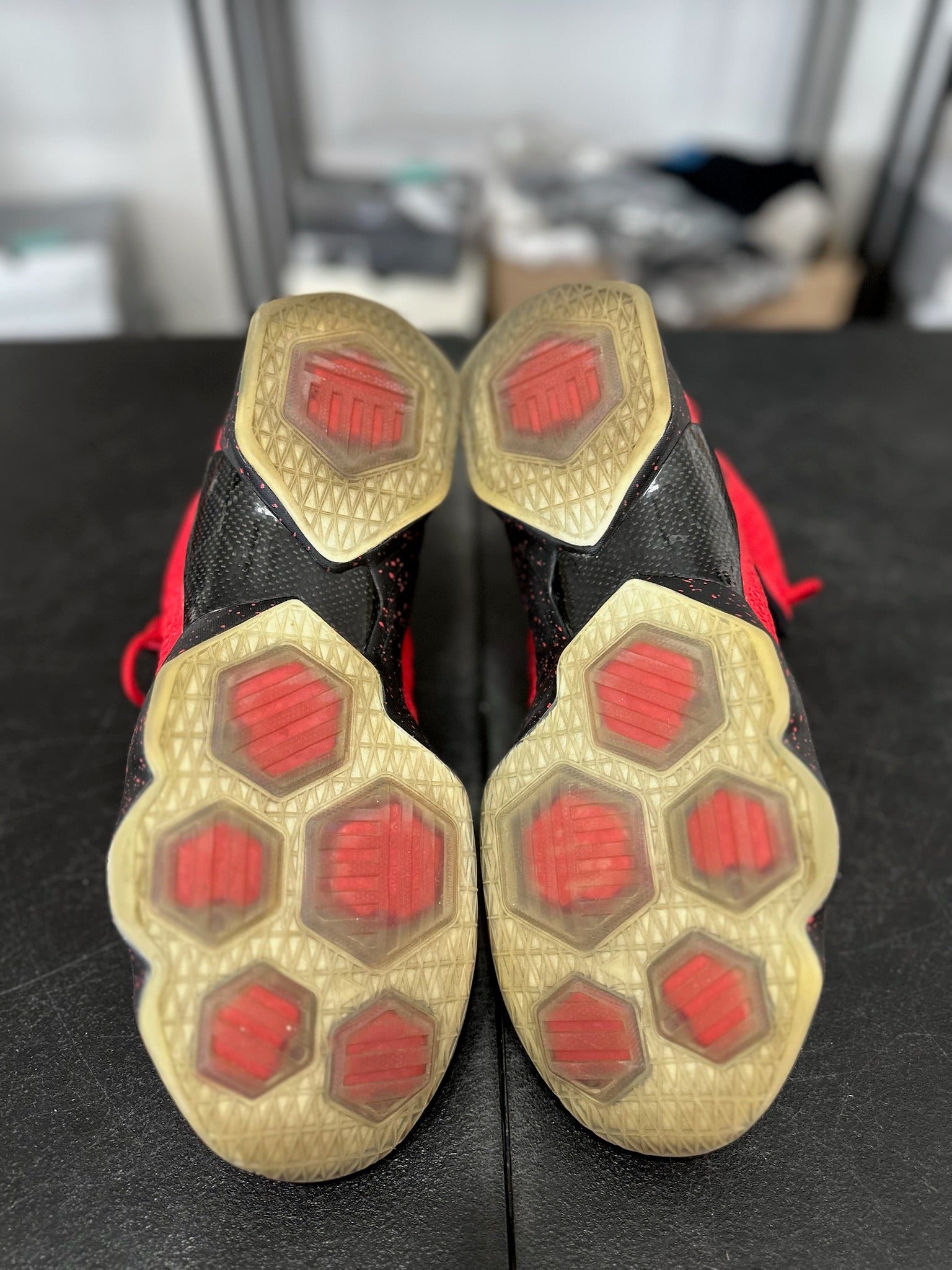 Size 12 - LeBron 13 Elite University Red