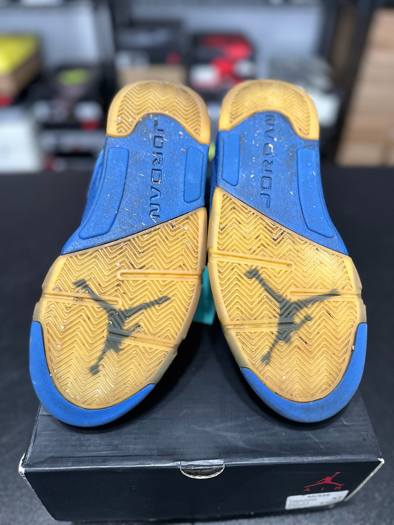 Size 8.5 - J5 Blue Suede