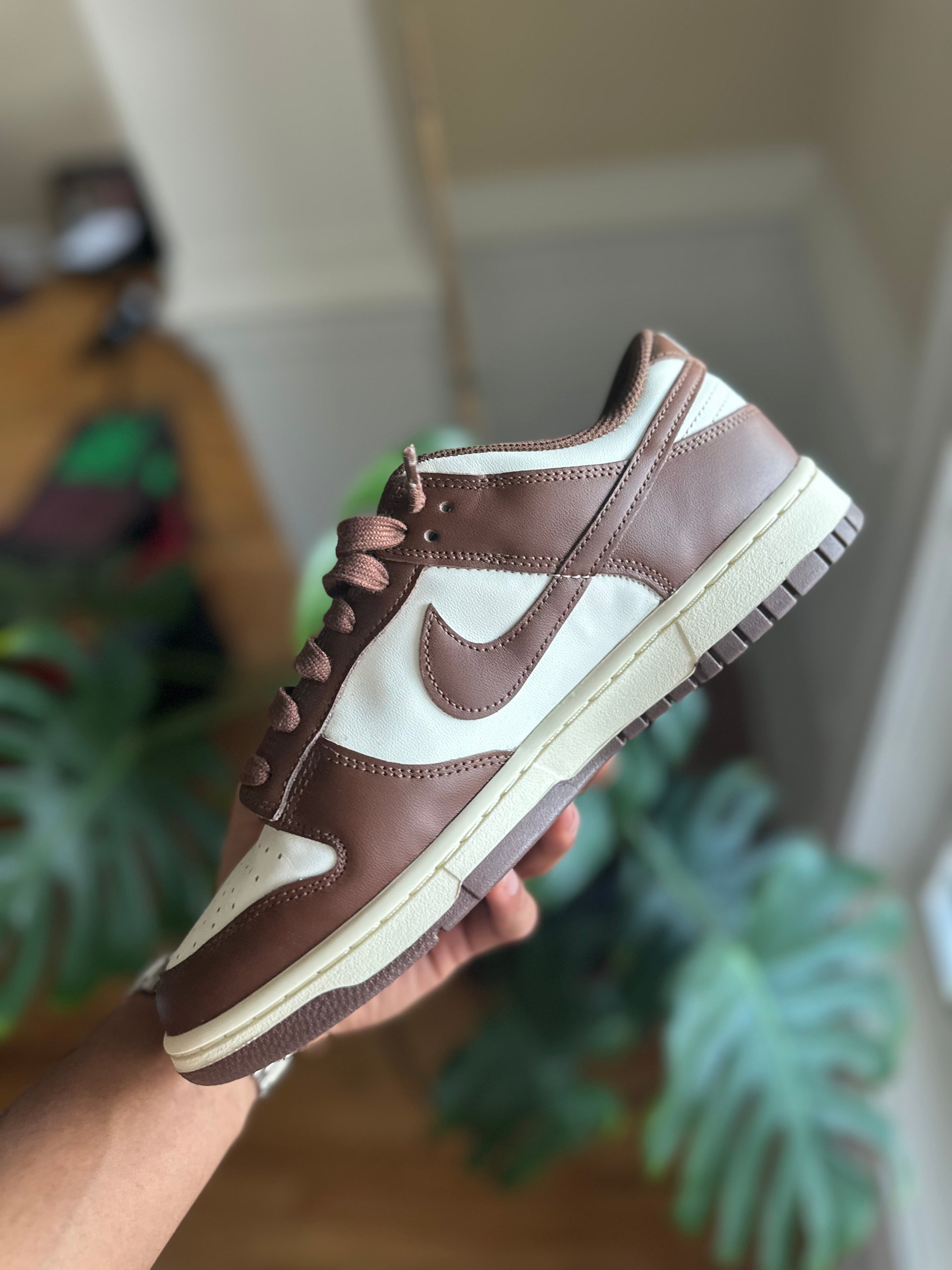 Size 9.5 - (11W) dunk low cacao wow