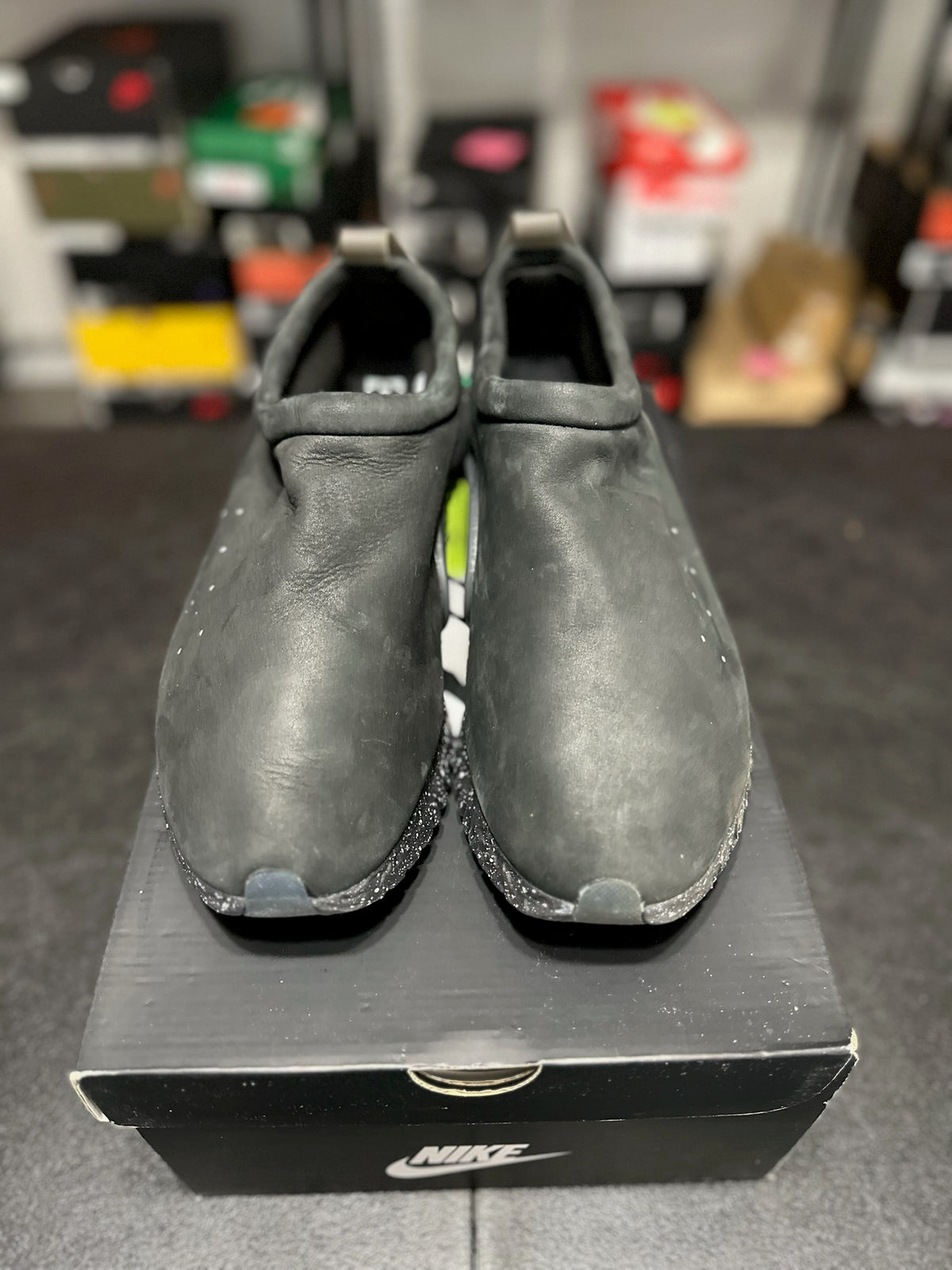 Size 13 - Nike moc Flow SP Undercover Black