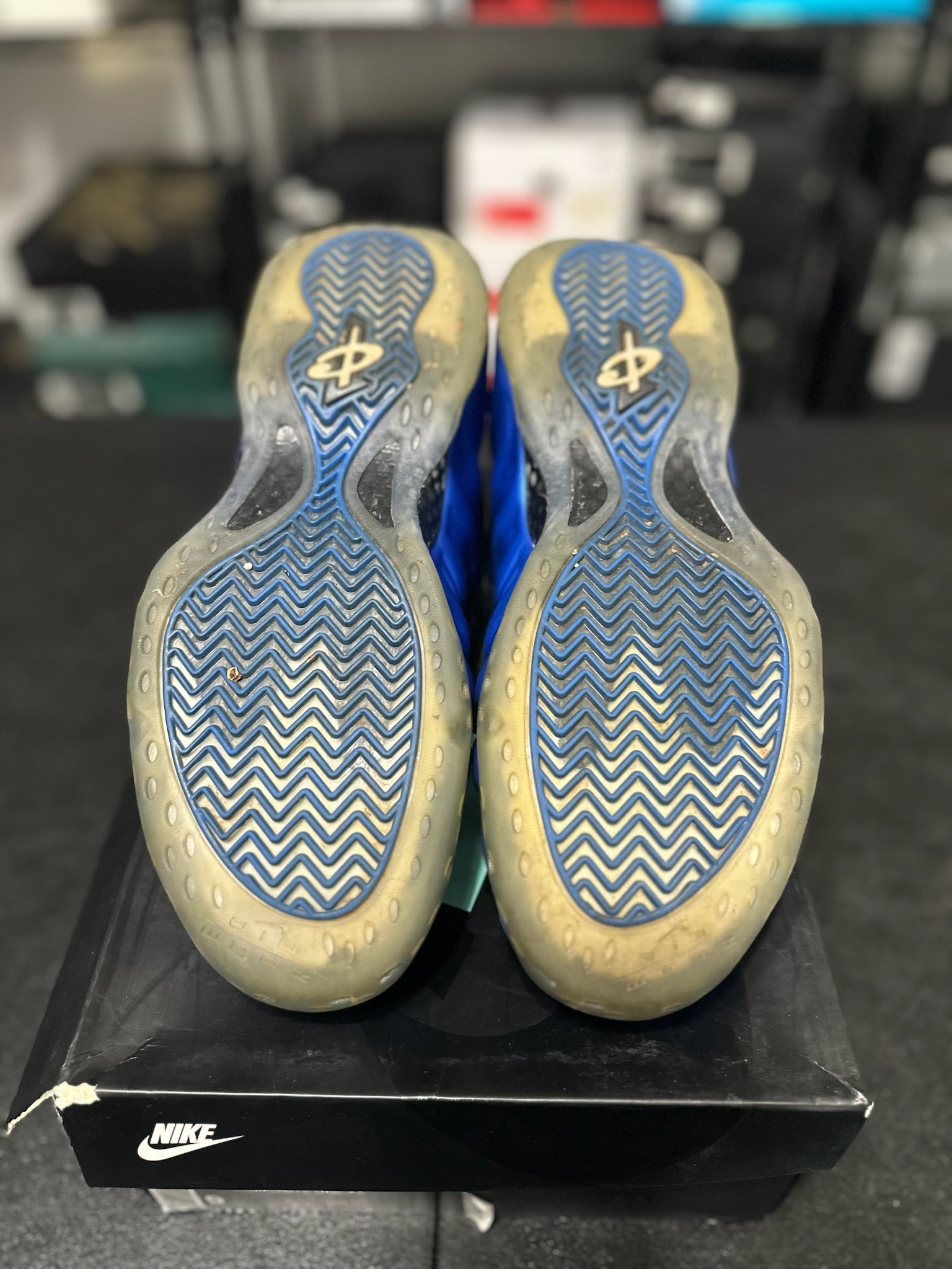 Size 9 - Foamposite 1 Royal Blue XX 20th Anniversary