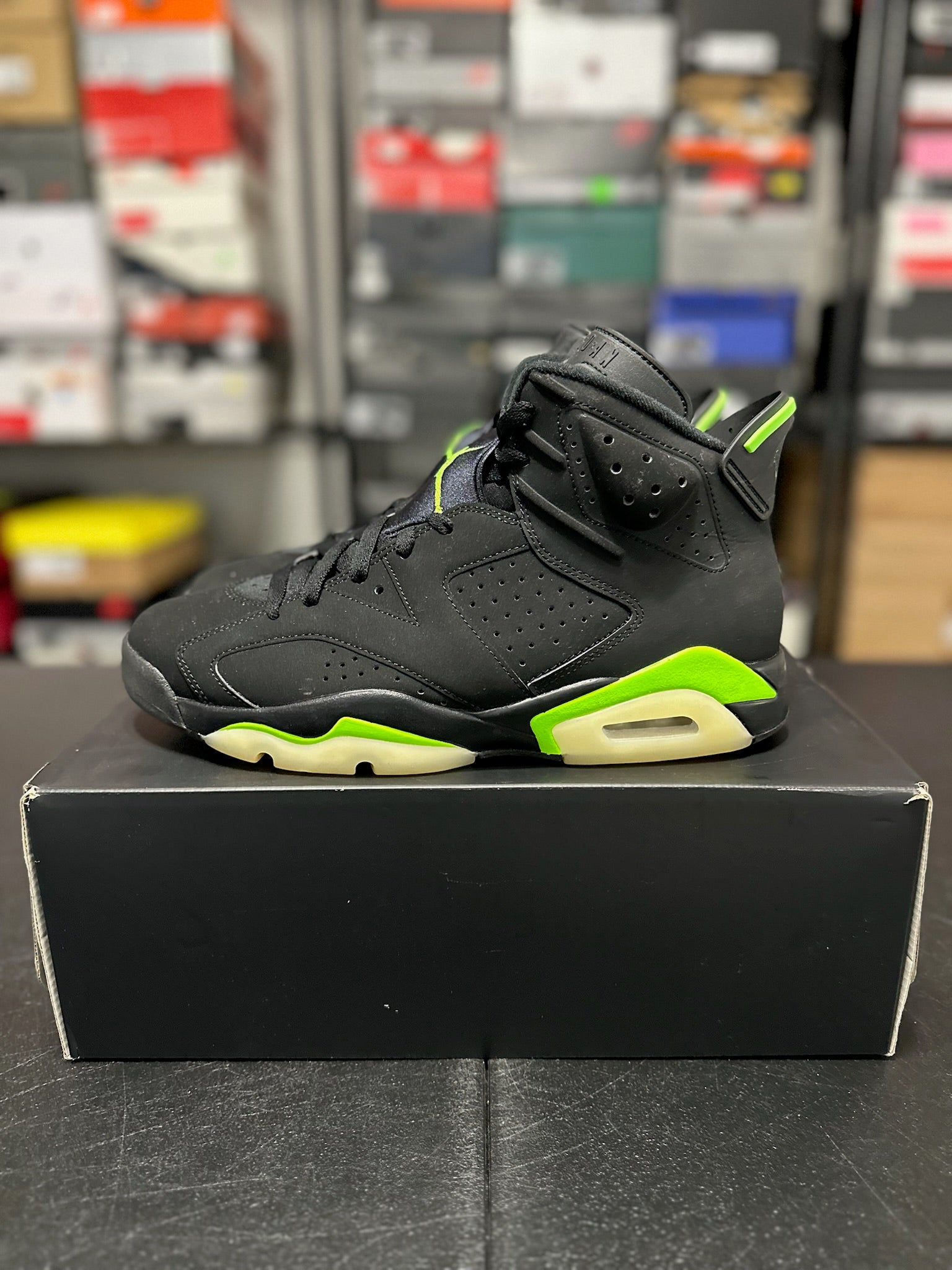 Size 10 - J6 Electric Green