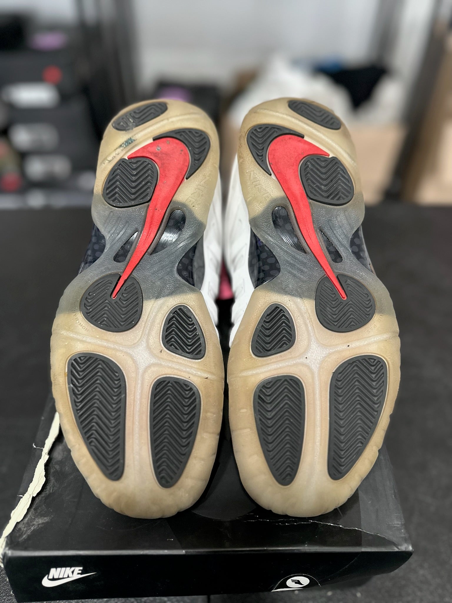 Size 7Y - Foamposite 1 Olympic