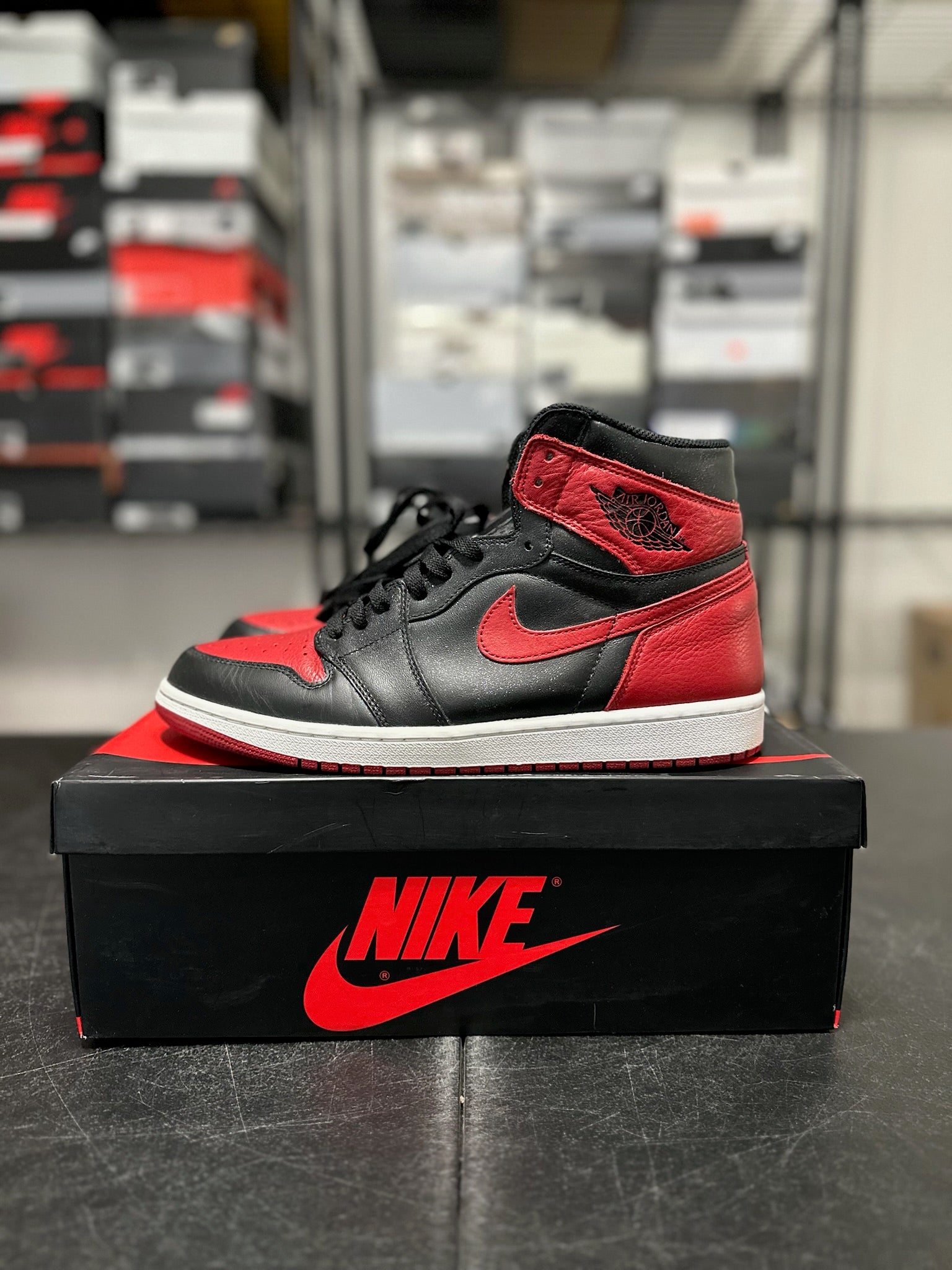 Size 10.5 - J1 Bred Banned