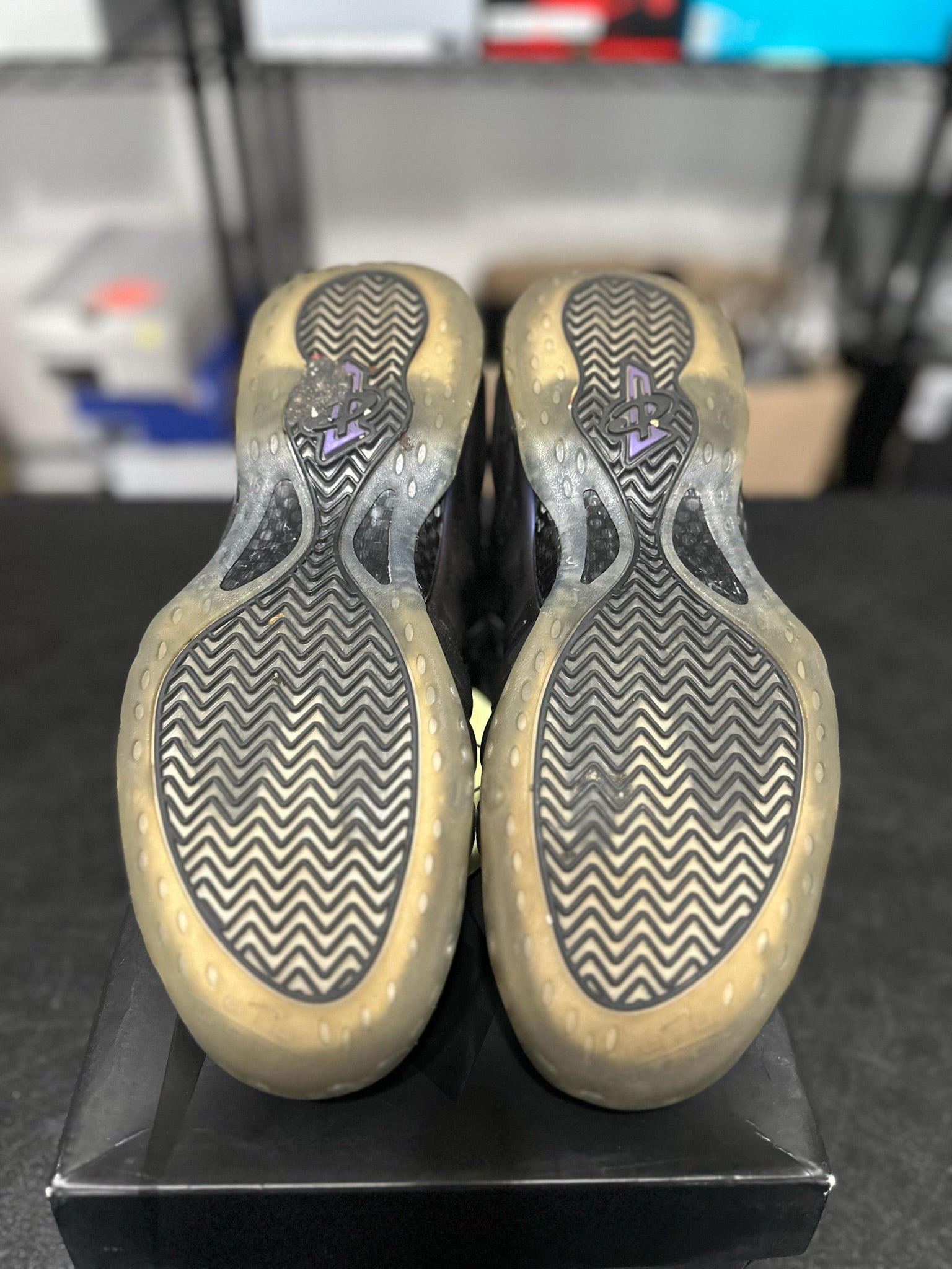 Size 12 - Foamposite 1 Eggplant