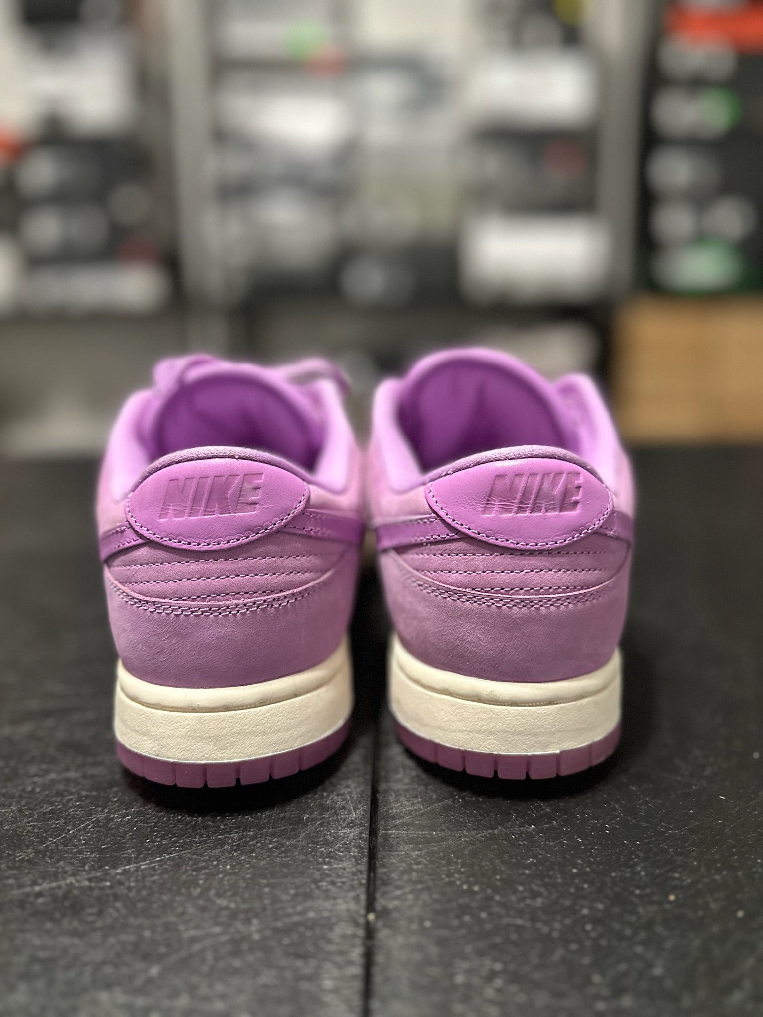 Size 8.5 - (10W) Dunk Low PRM MF Rush Fuchsia