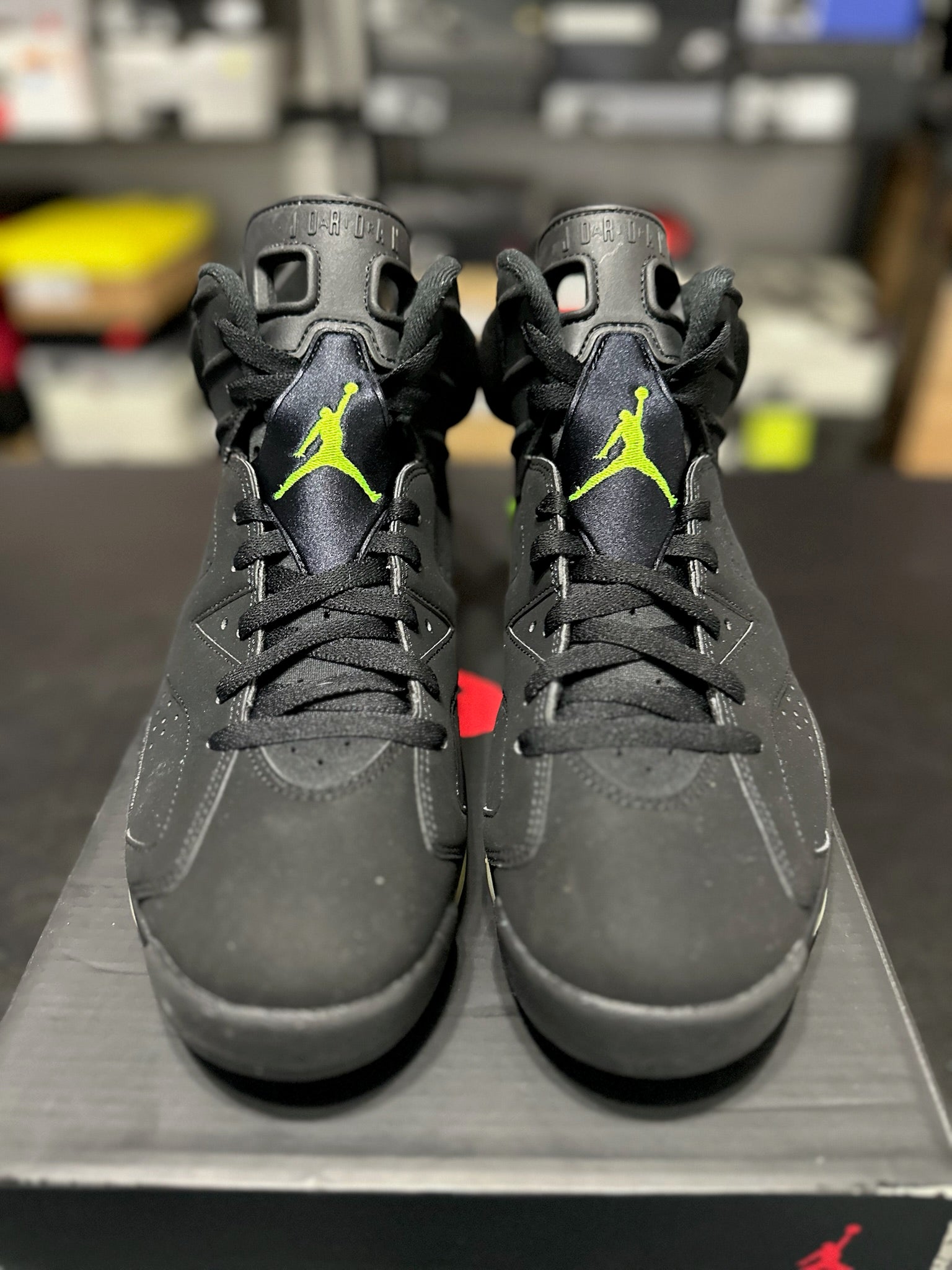 Size 10 - J6 Electric Green