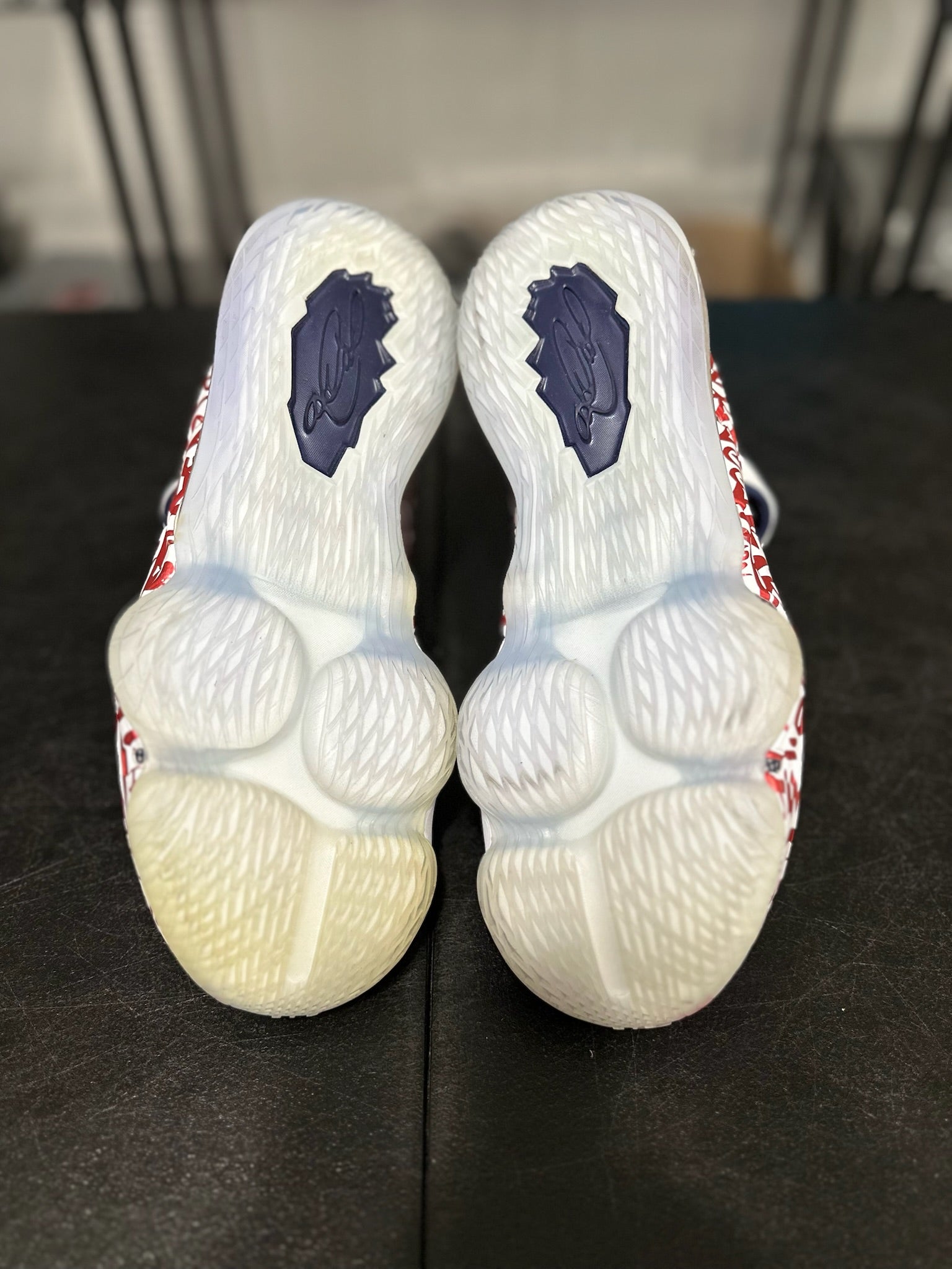 Size 11 - LeBron 17 Graffiti Remix Red
