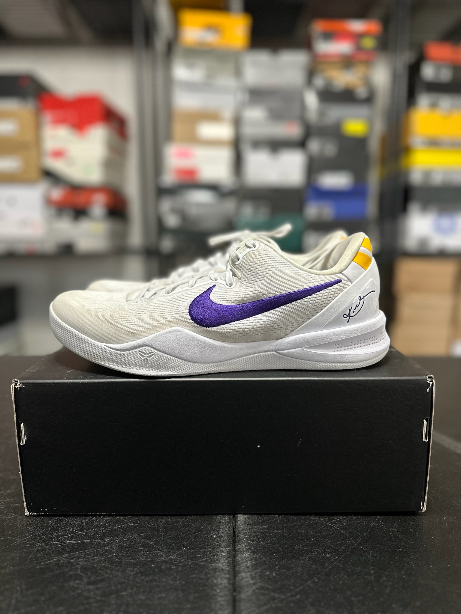 Size 11.5 - Kobe 8 Protro Lakers Home
