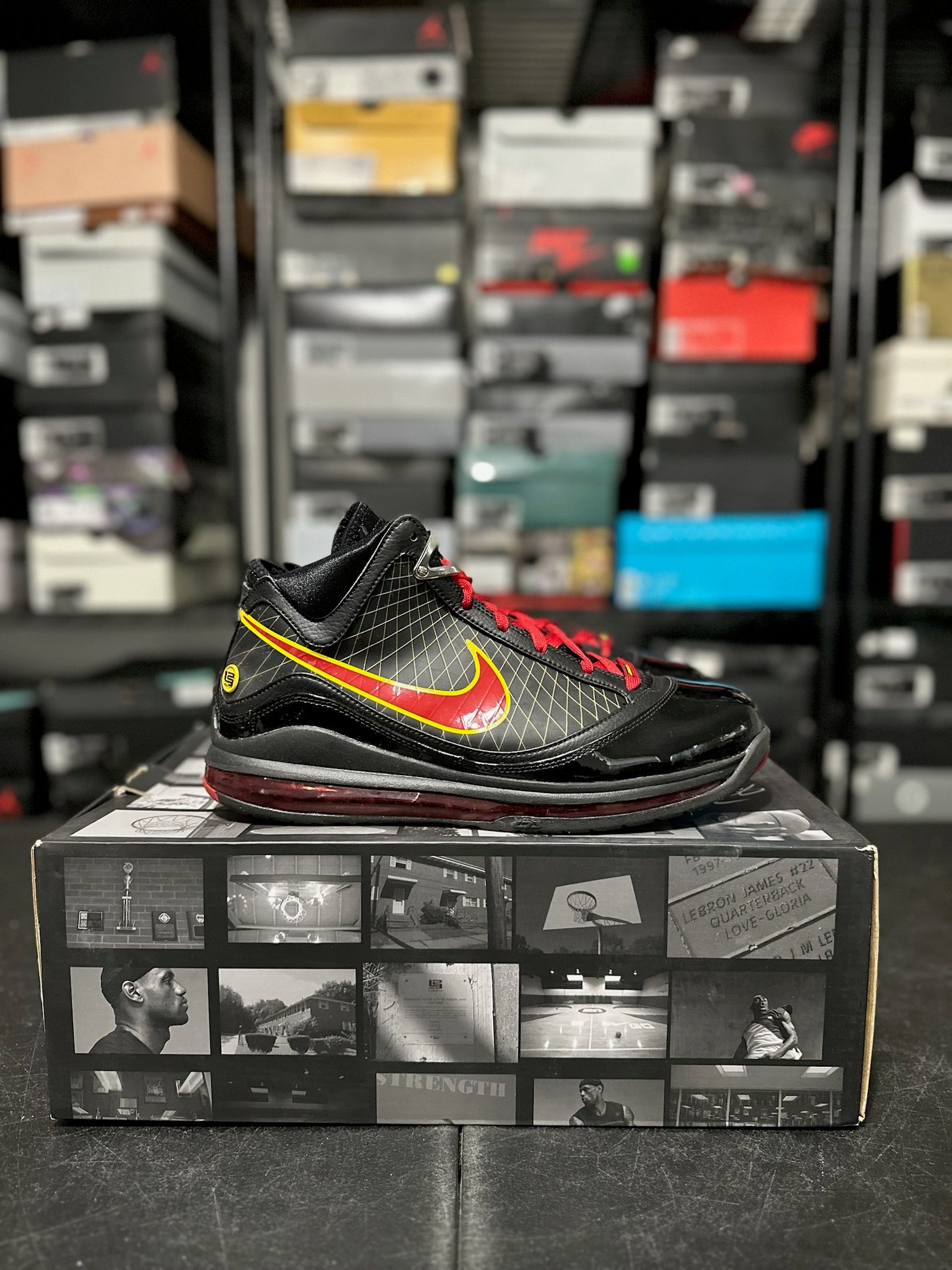 Size 11.5 - LeBron 7 Fairfax Away