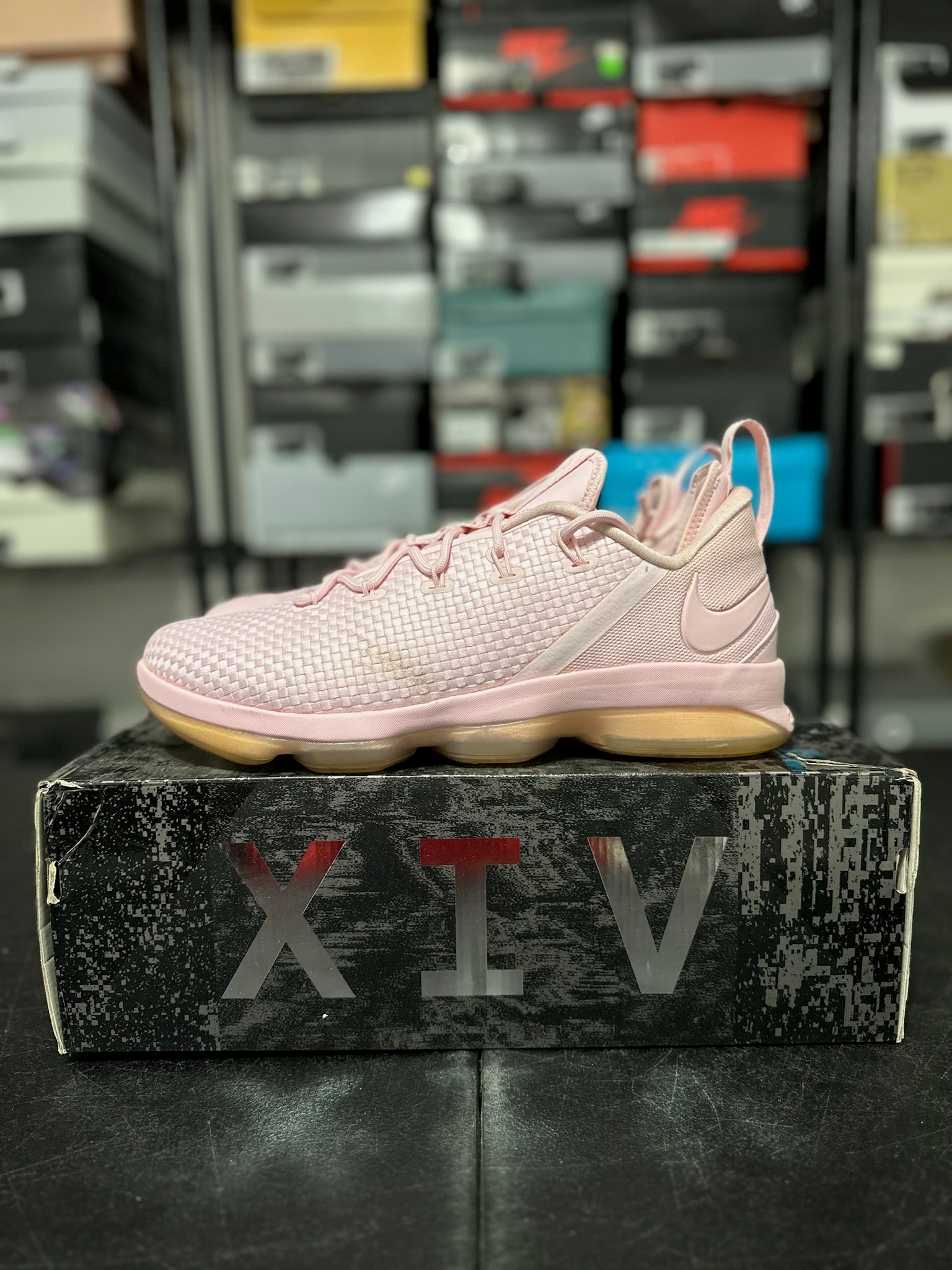 Size 12 - LeBron 14 Low Prism Pink