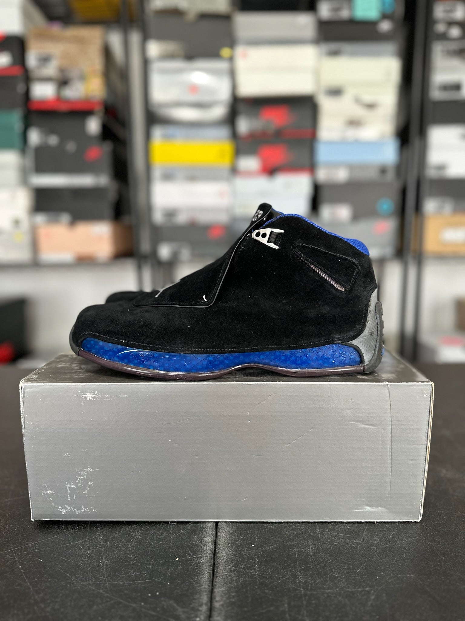 Size 12 - J18 Black Sport Royal