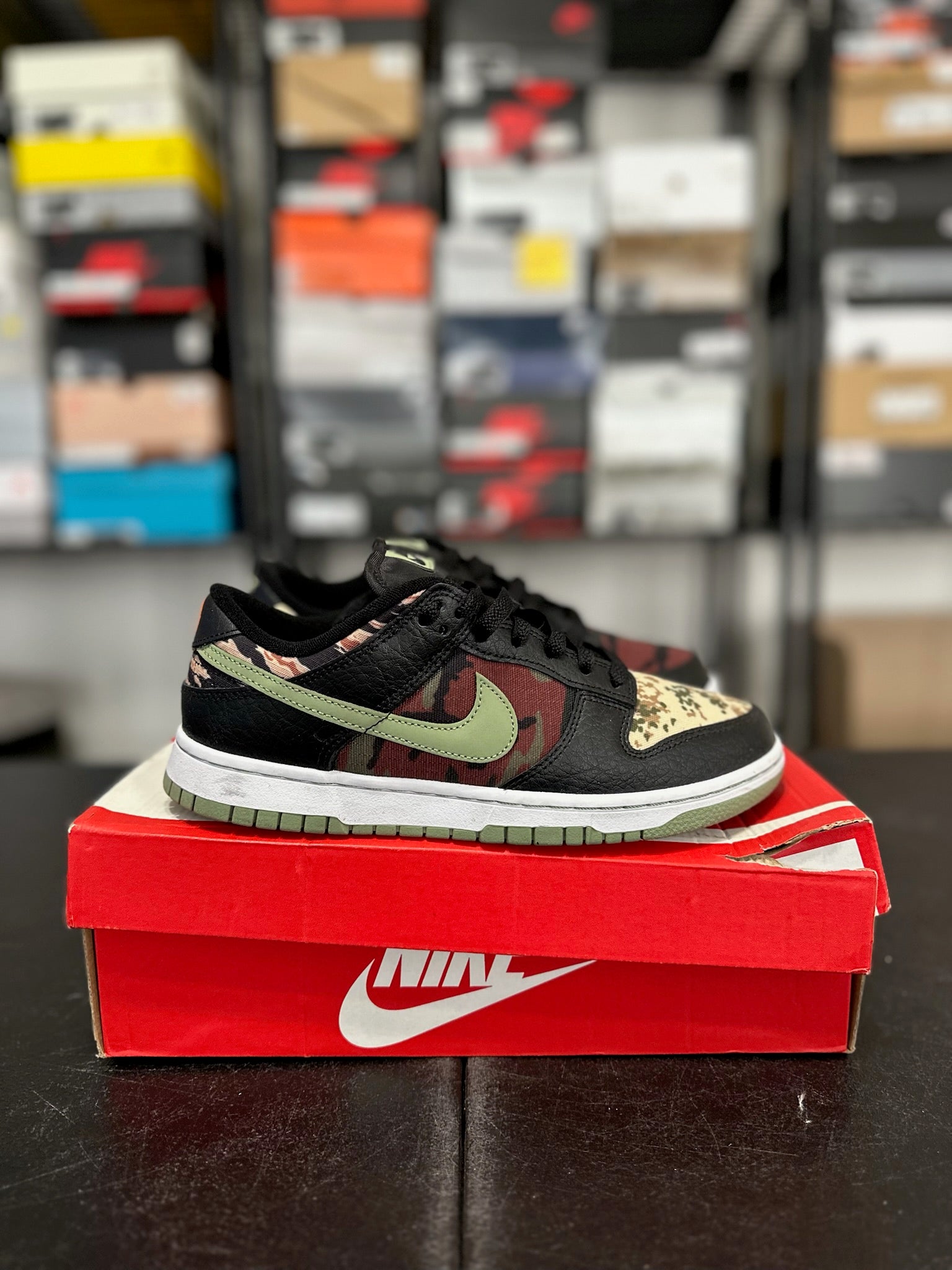 Size 8 - Dunk Low Crazy Camo