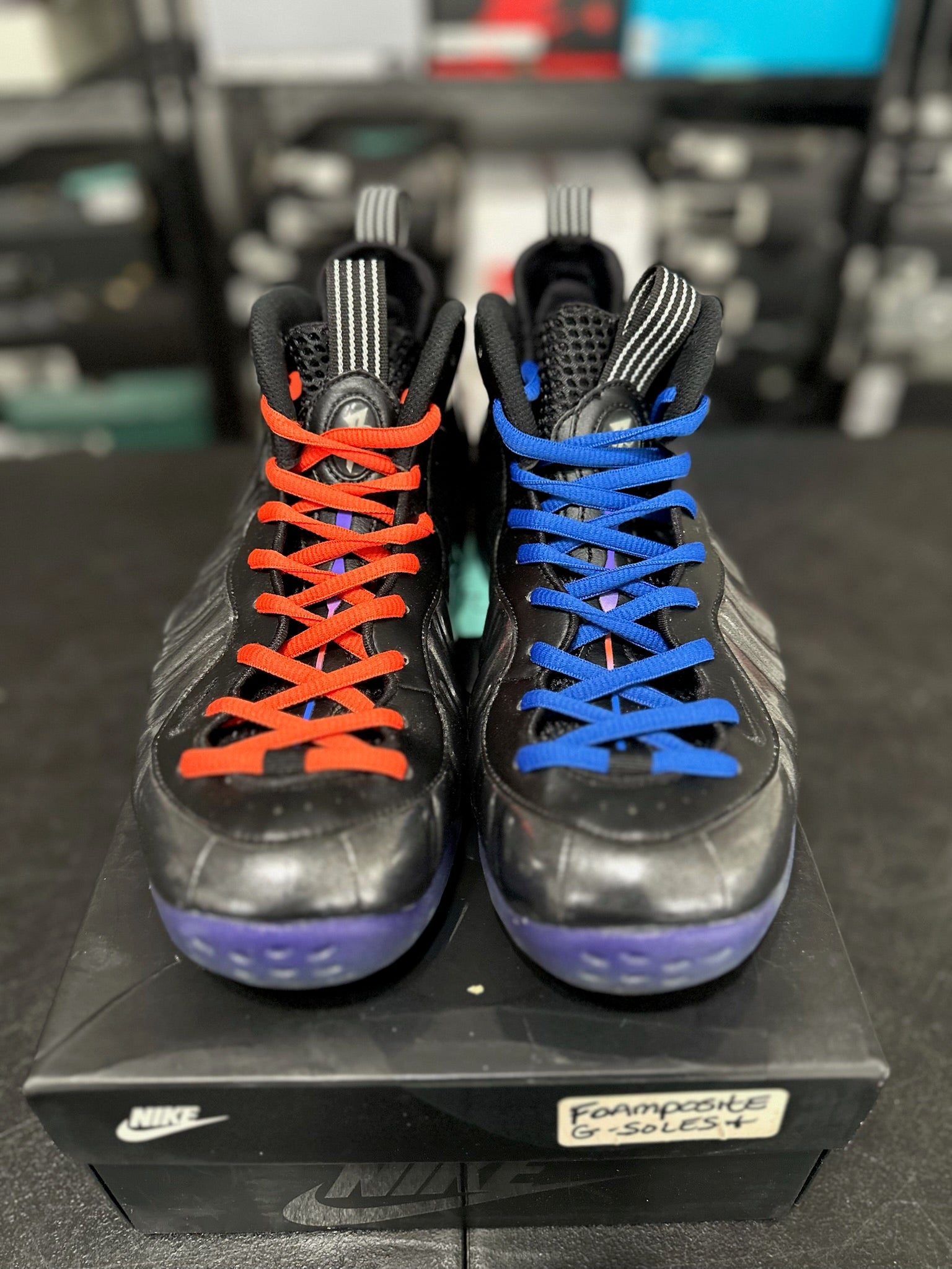 Size 10.5 - Foamposite 1 Gradient Soles