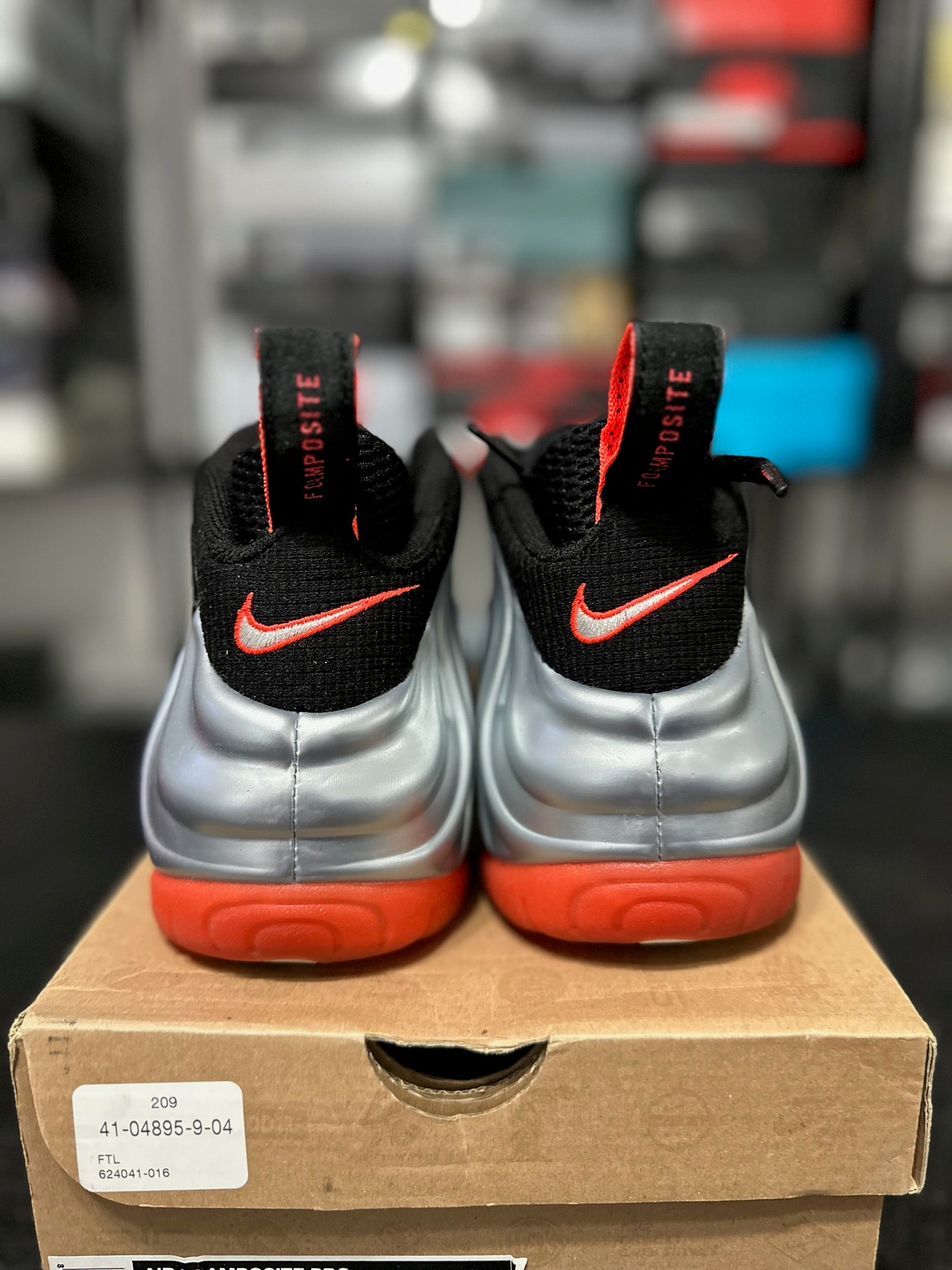 Size 9 - Foamposite Pro Bright Crimson