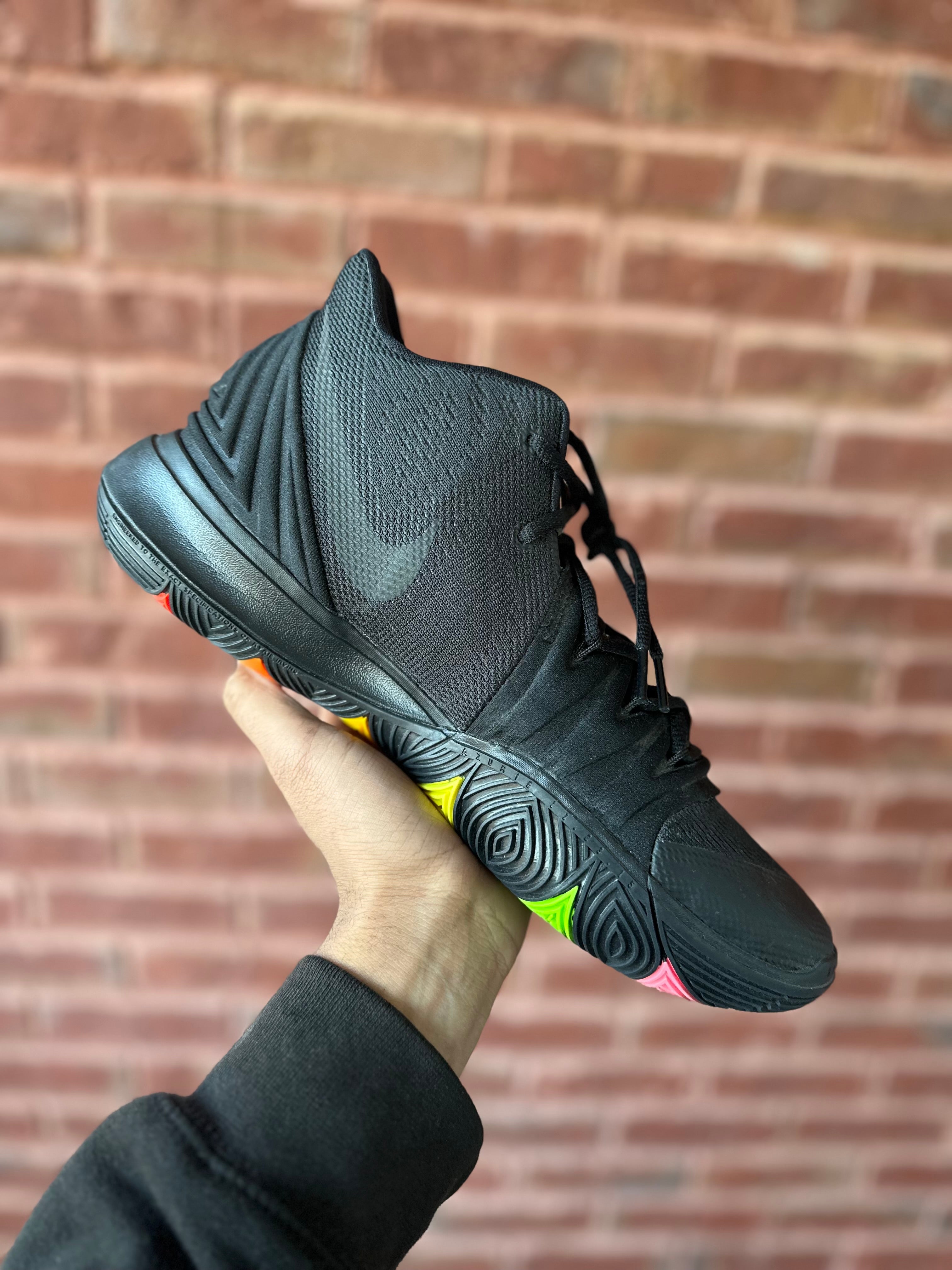 Size 11 - Kyrie 5 neon sole