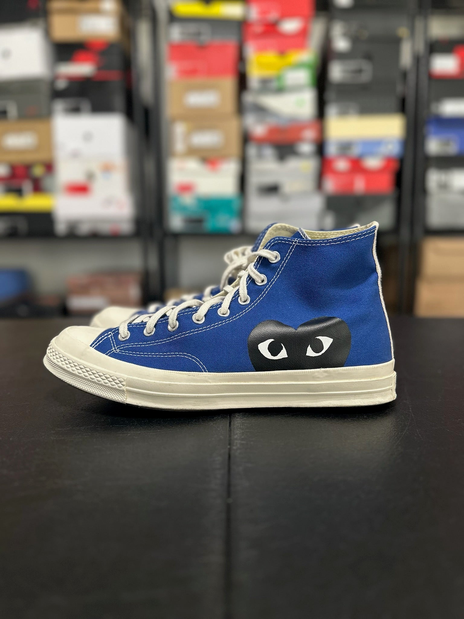 Size 12 - CDG Converse Blue