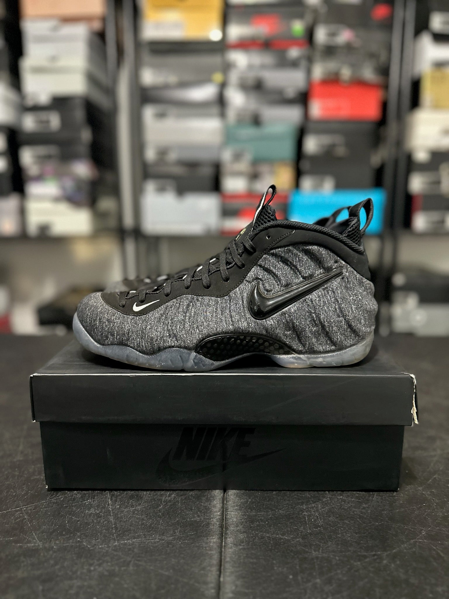 Size 9.5 - Foamposite Pro Wool Fleece