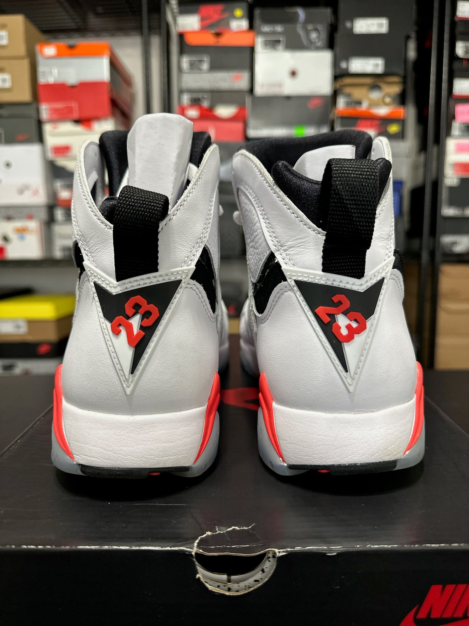 Size 10 - J7 White Infrared