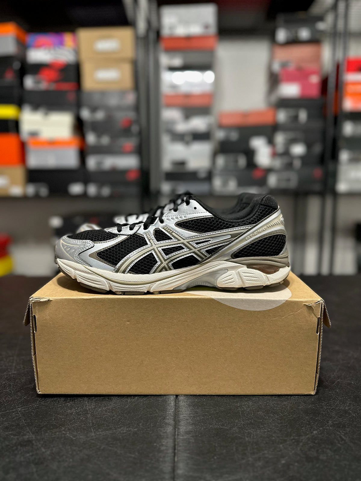 Size 10 - ASICS Gel-Kayano 14 Cream Black