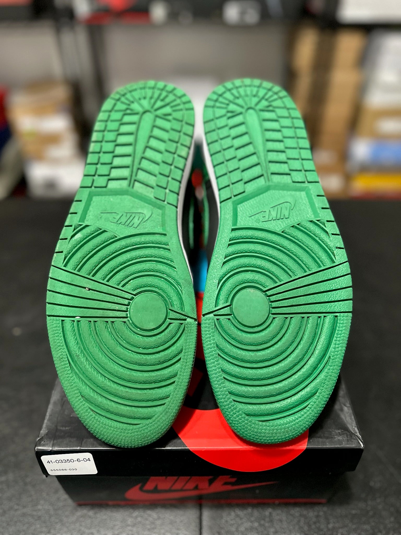 Size 11.5 - J1 High Pine Green Black