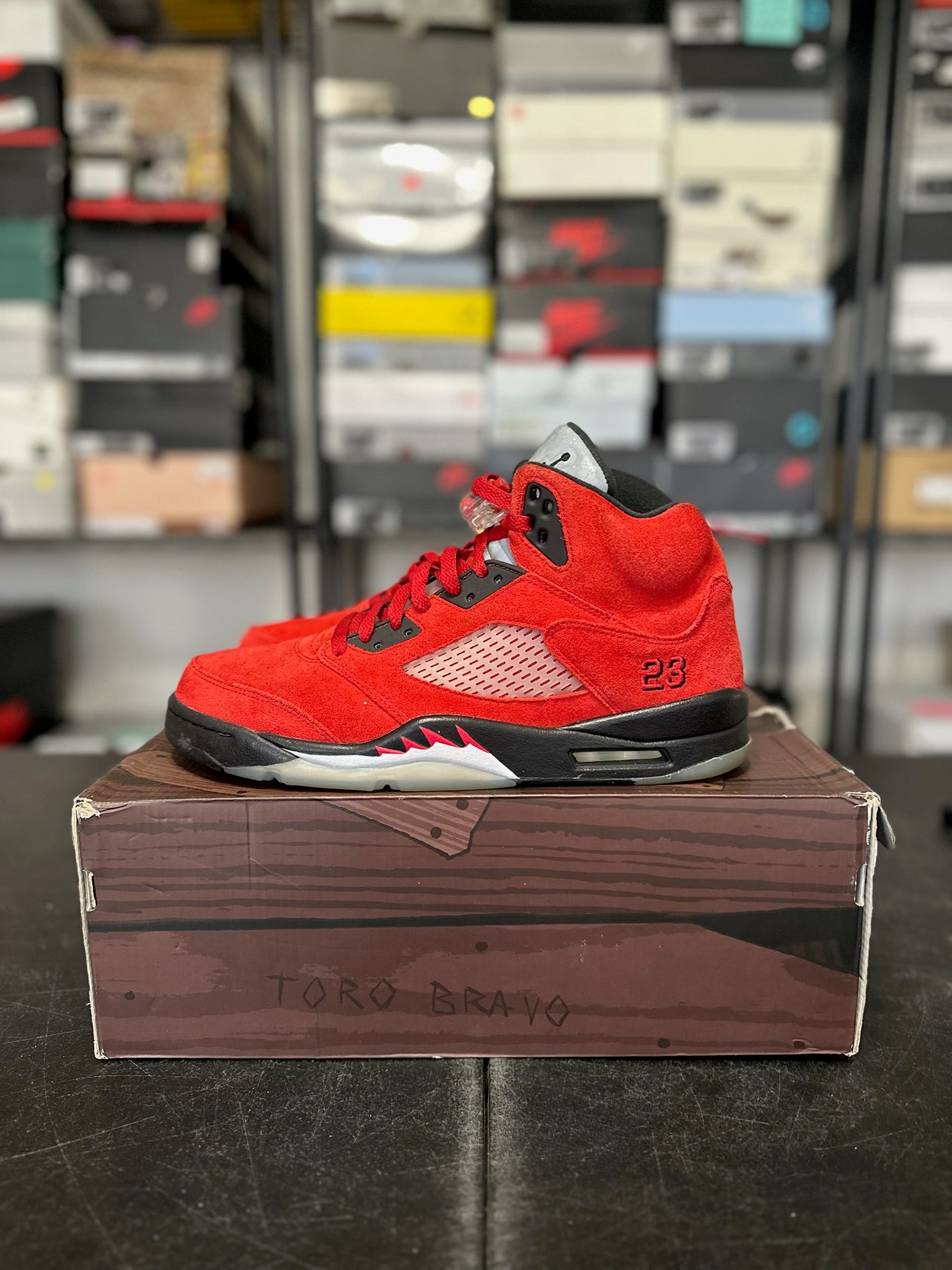 Size 11 - J5 Raging Bull Red