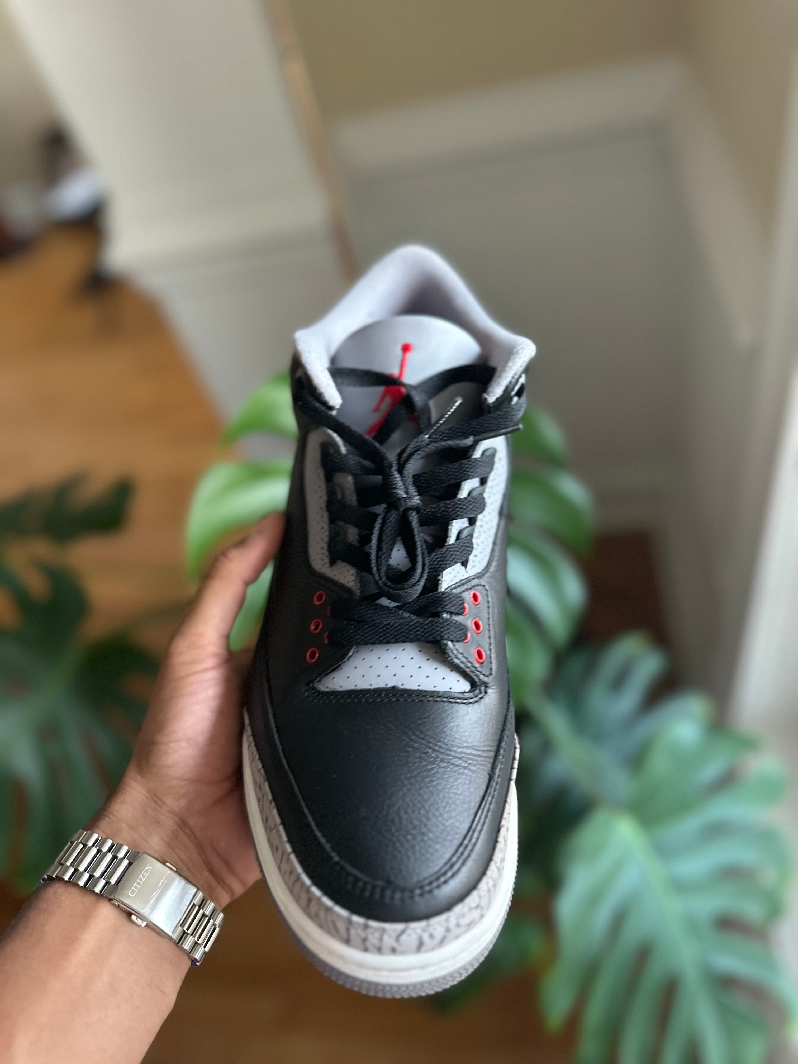 Size 11.5 - J3 black cement