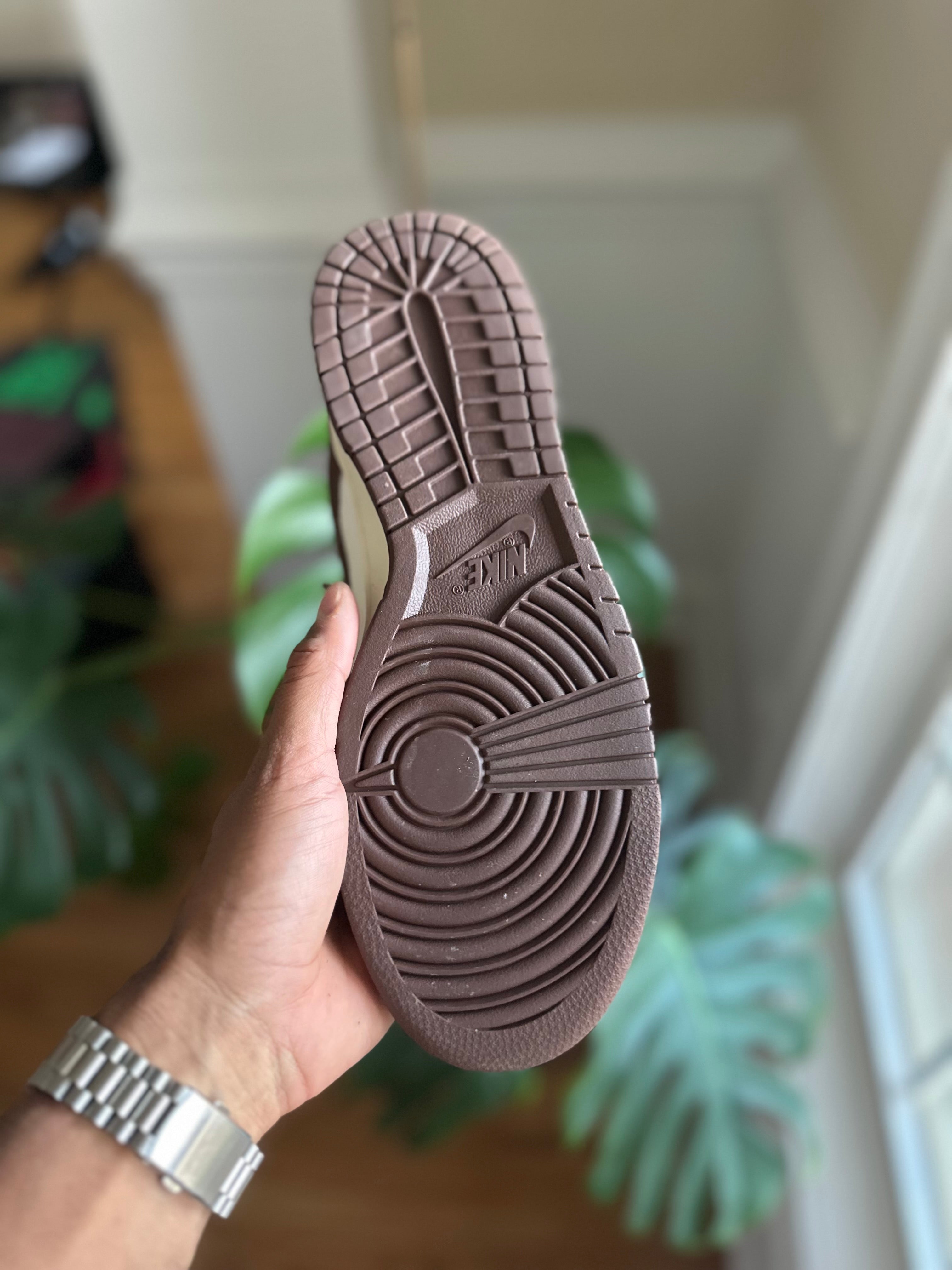Size 9.5 - (11W) dunk low cacao wow