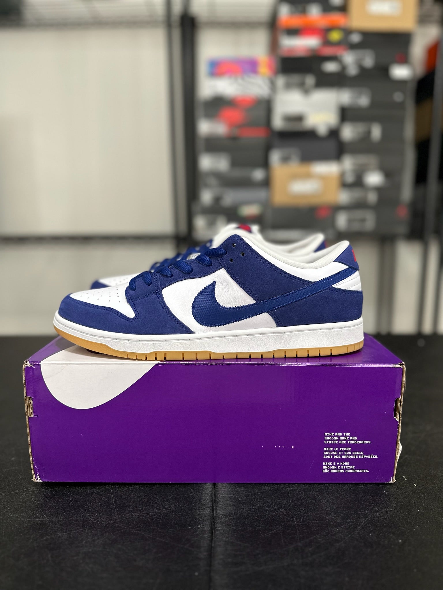 Size 13 - Dunk Low Los Angeles Dodgers