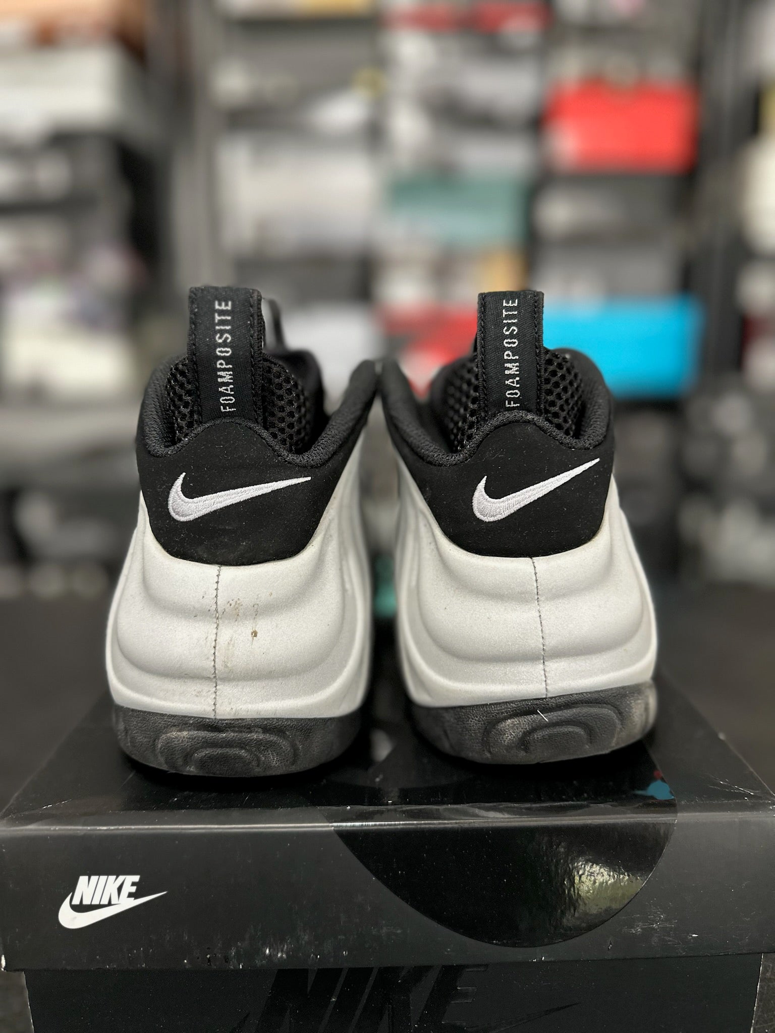 Size 10.5 - Foamposite Pro Wolf Grey