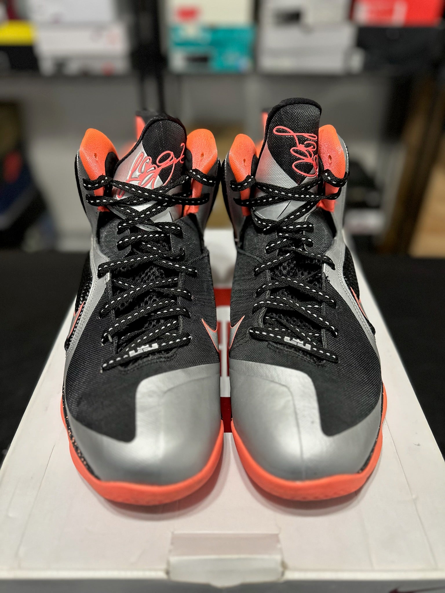 Size 13 - LeBron 9 Mango
