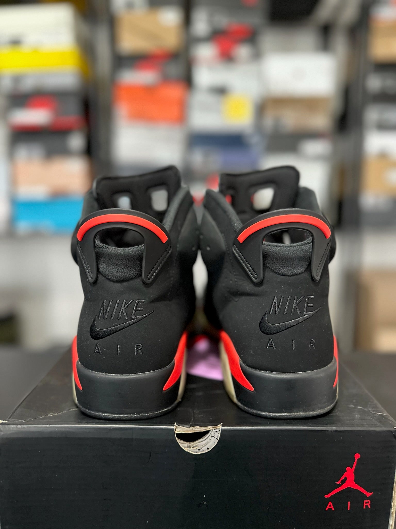 Size 11 - J6 Infrared Black