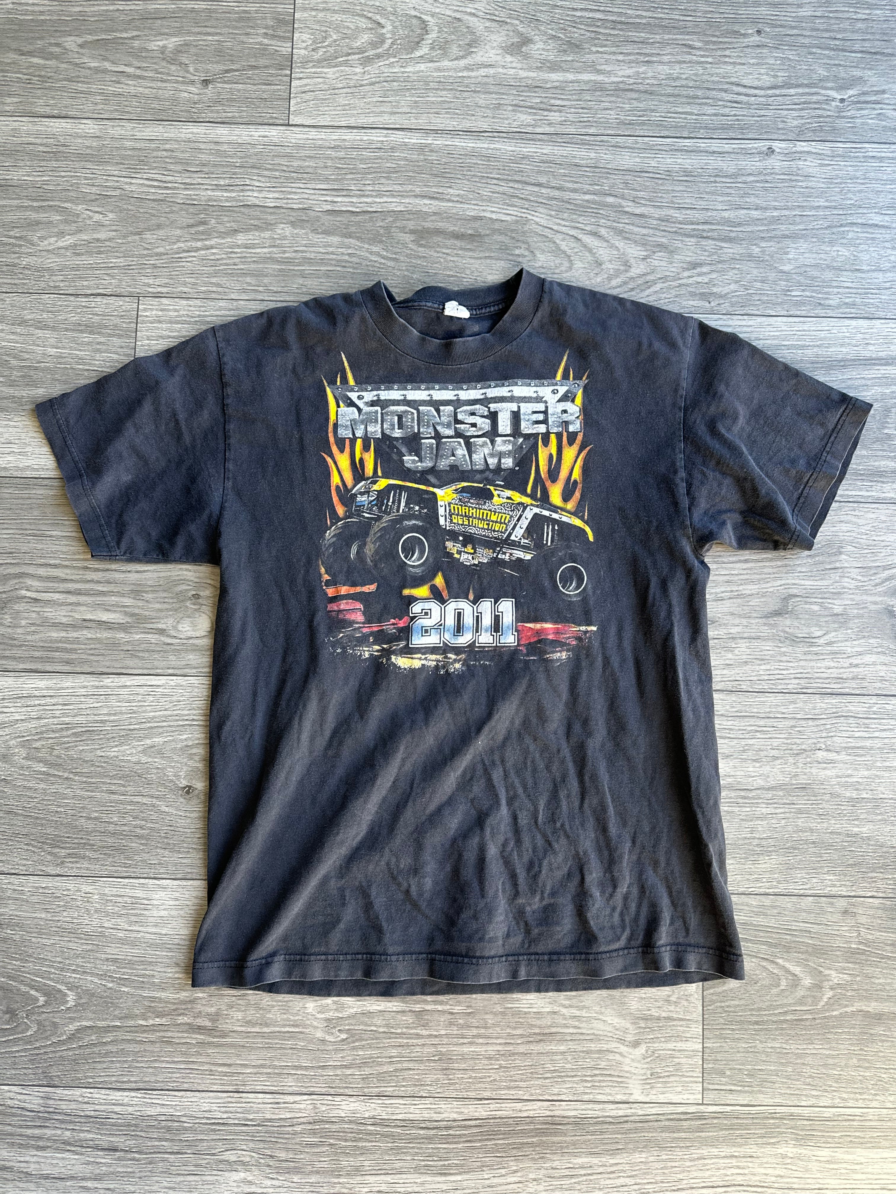 Size L - Vintage monster jam tee