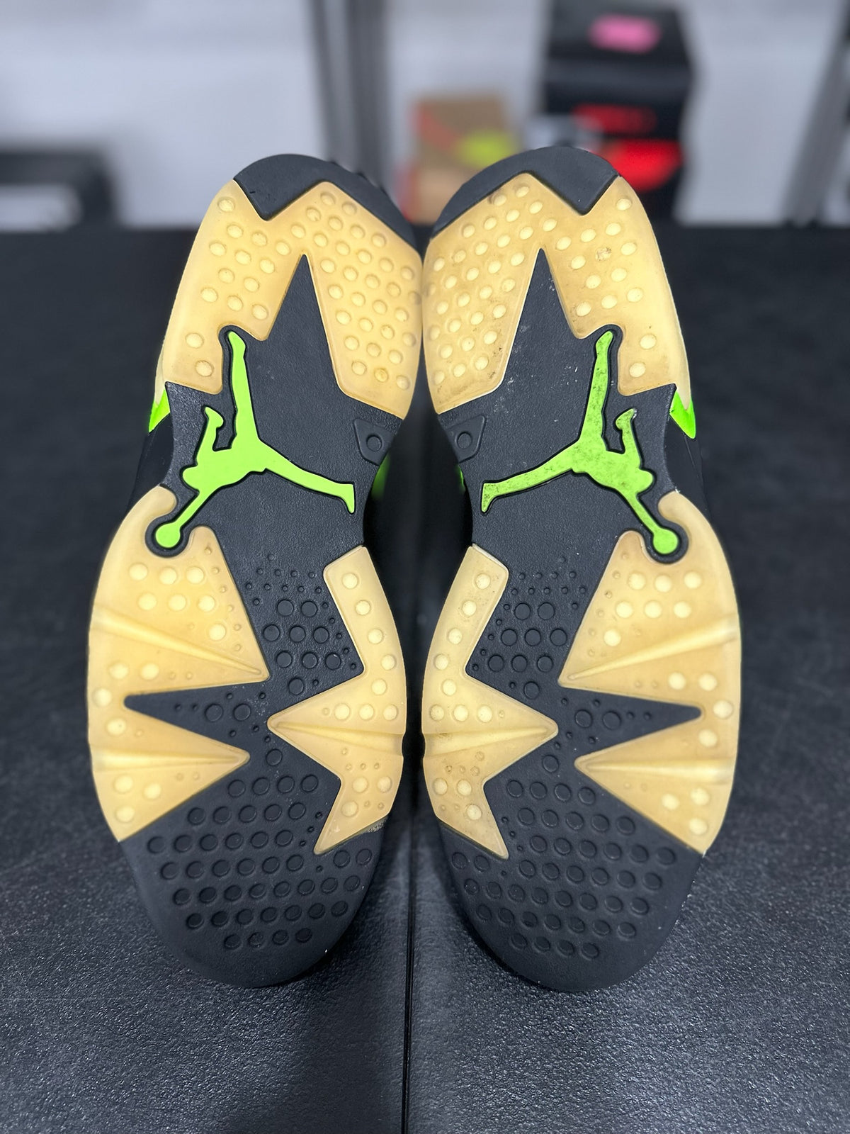 Size 12 - j6 electric green