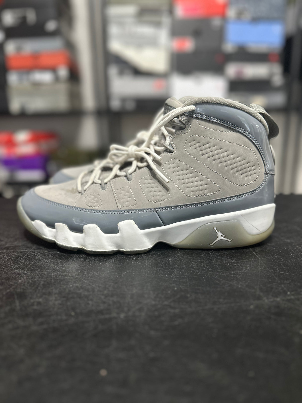 Size 10.5 - J9 Cool Grey 2025