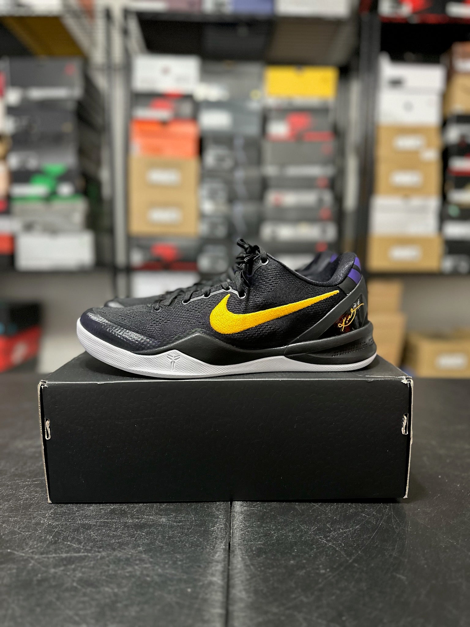 Size 11.5 - Kobe 8 Protro Lakers Away