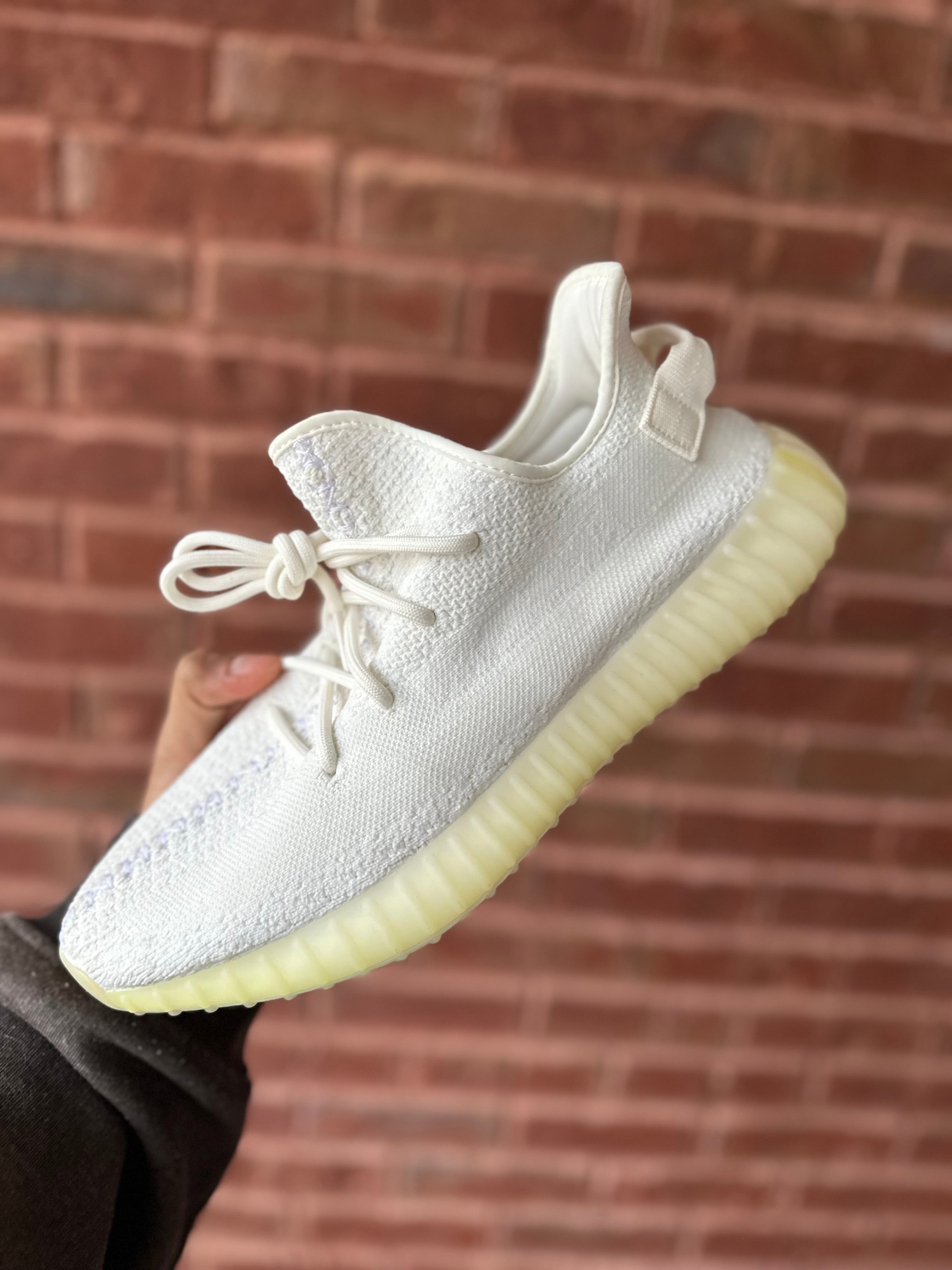 Size 11.5 - YZY 350 cream white/triple white