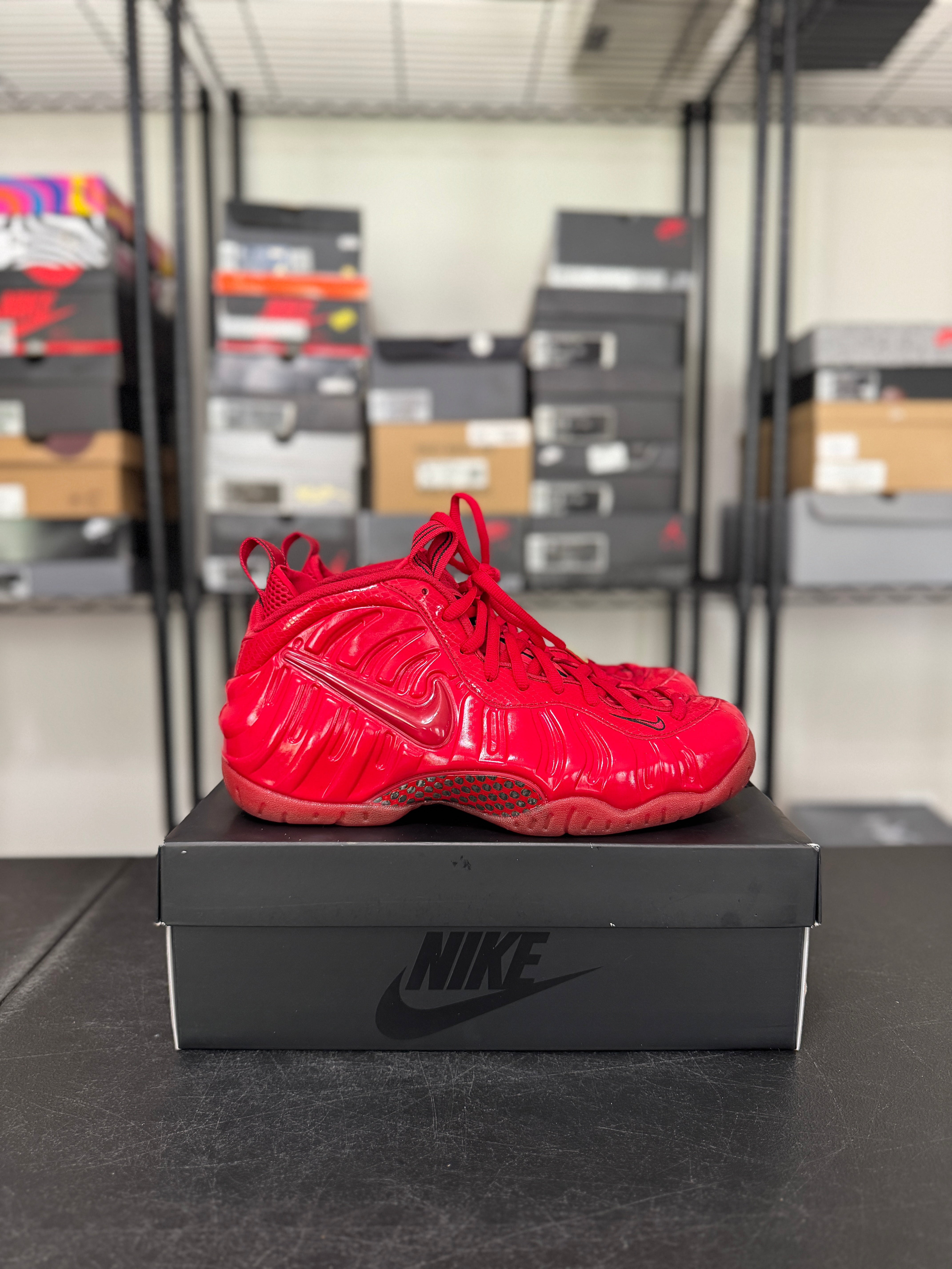 Size 11 - Foamposite pro red October