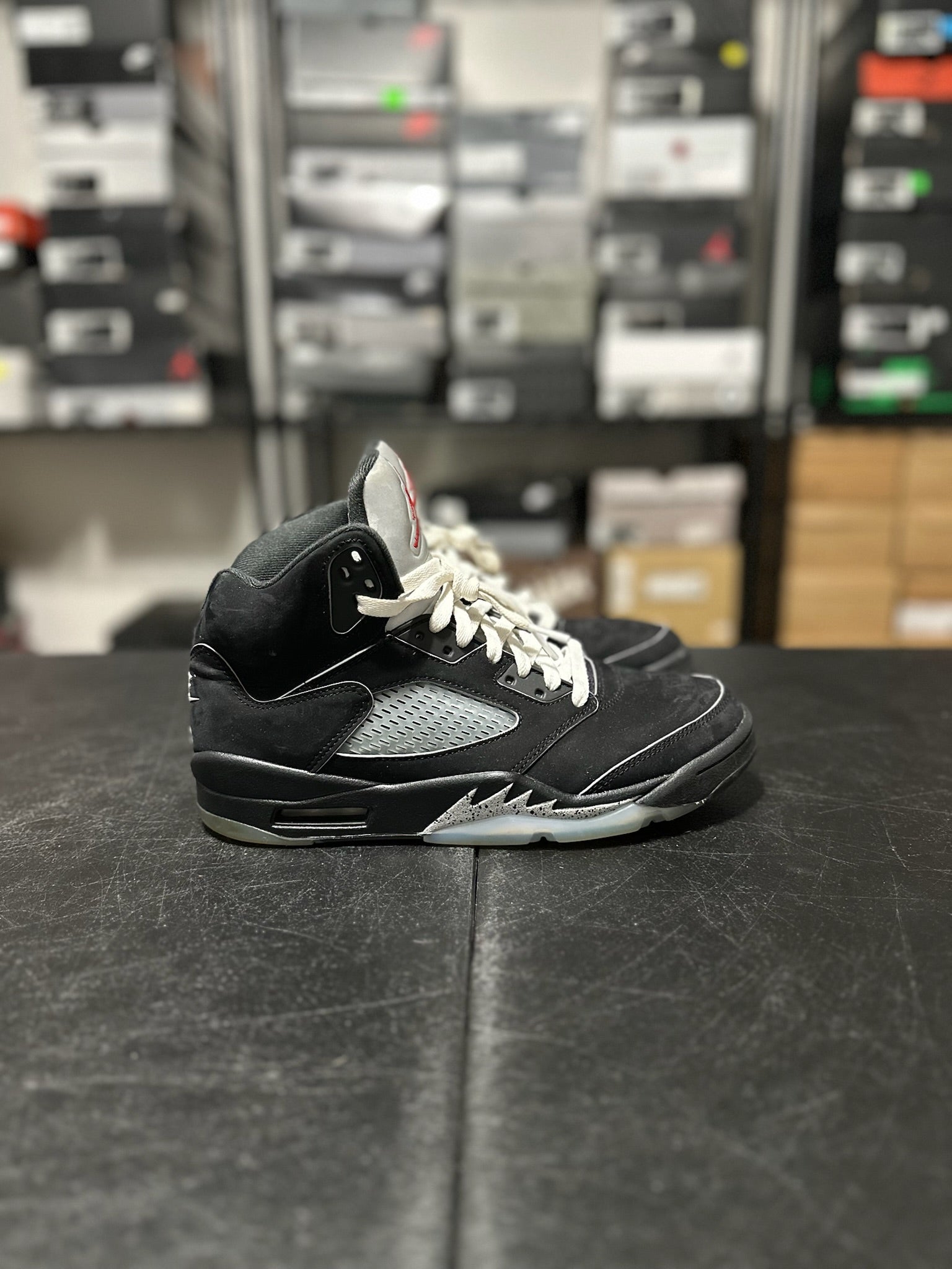 Size 8 - J5 Black Metallic Reimagined