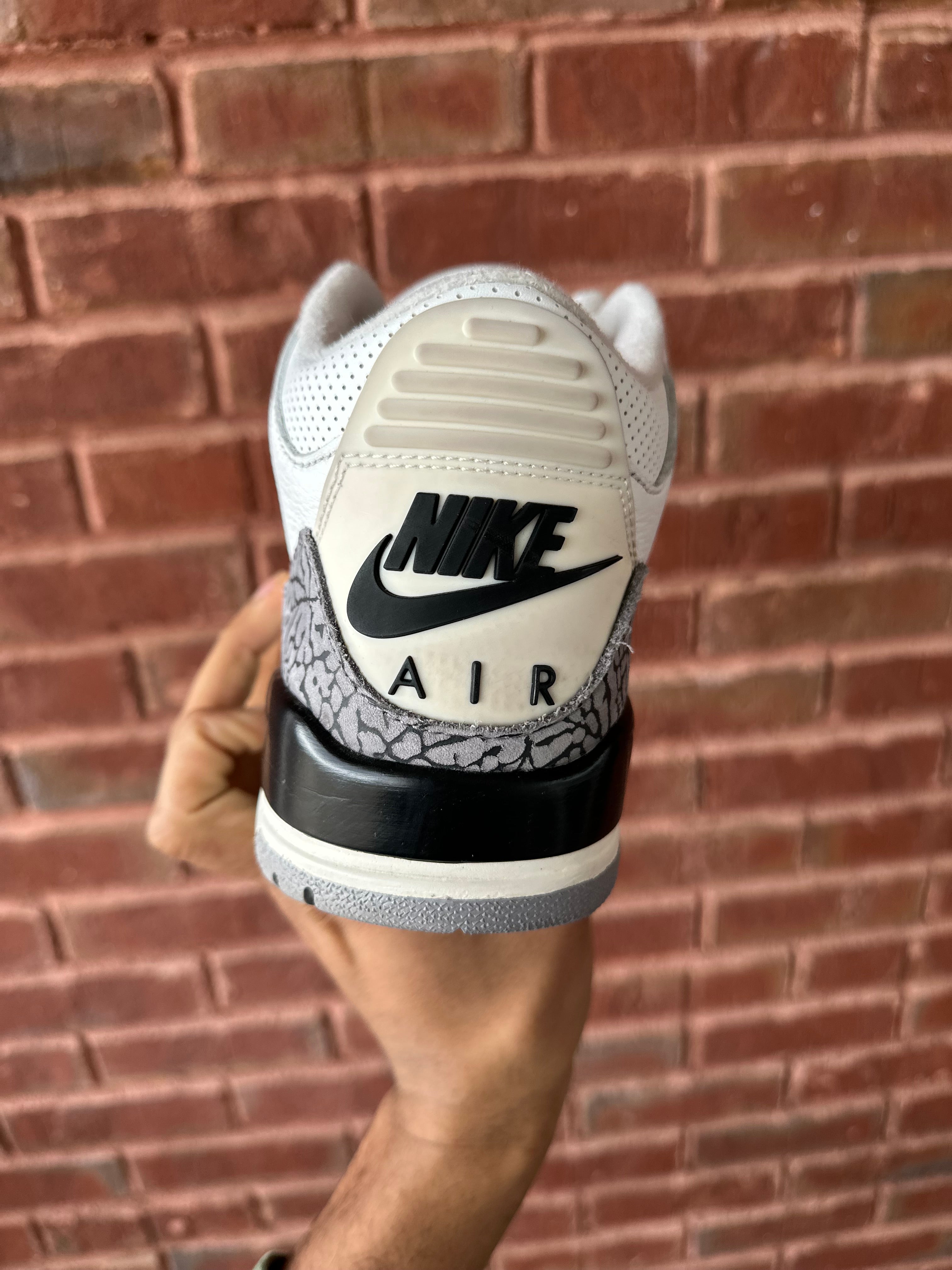 Size 9 - J3 white cement reimagined