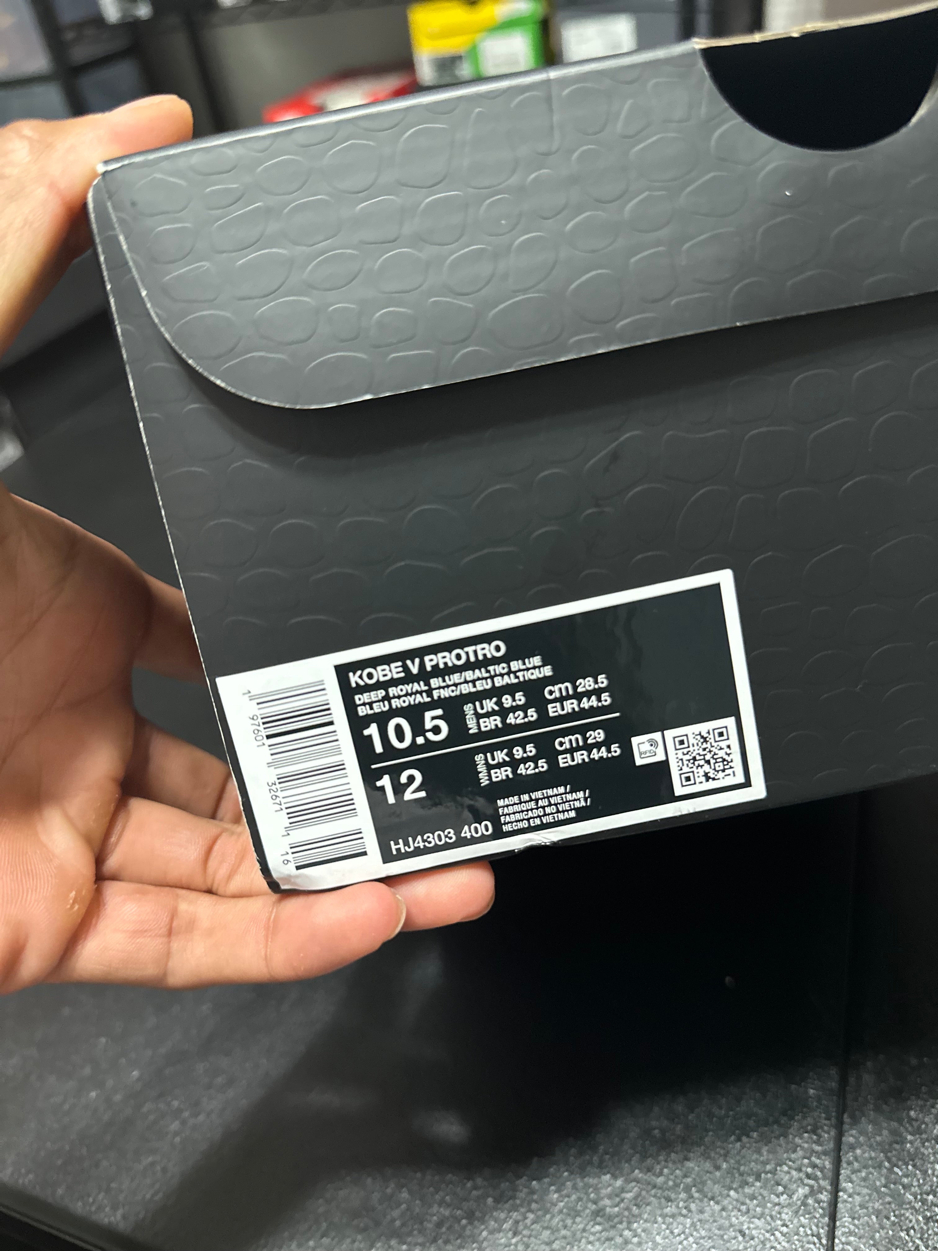 Size 10.5 - Kobe 5 xray
