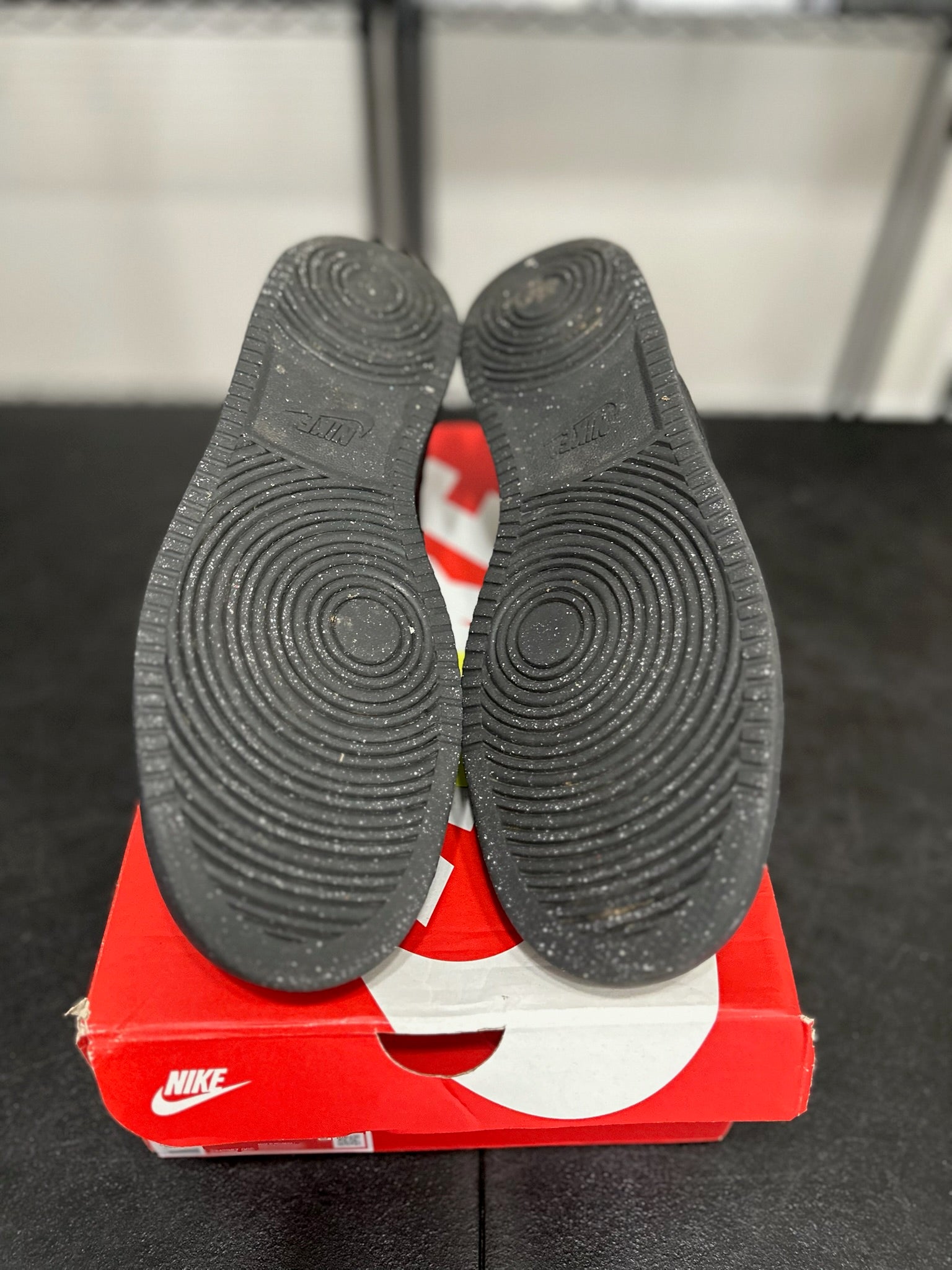 Size 13 - Nike Court Vision Low Next Nature Triple Black